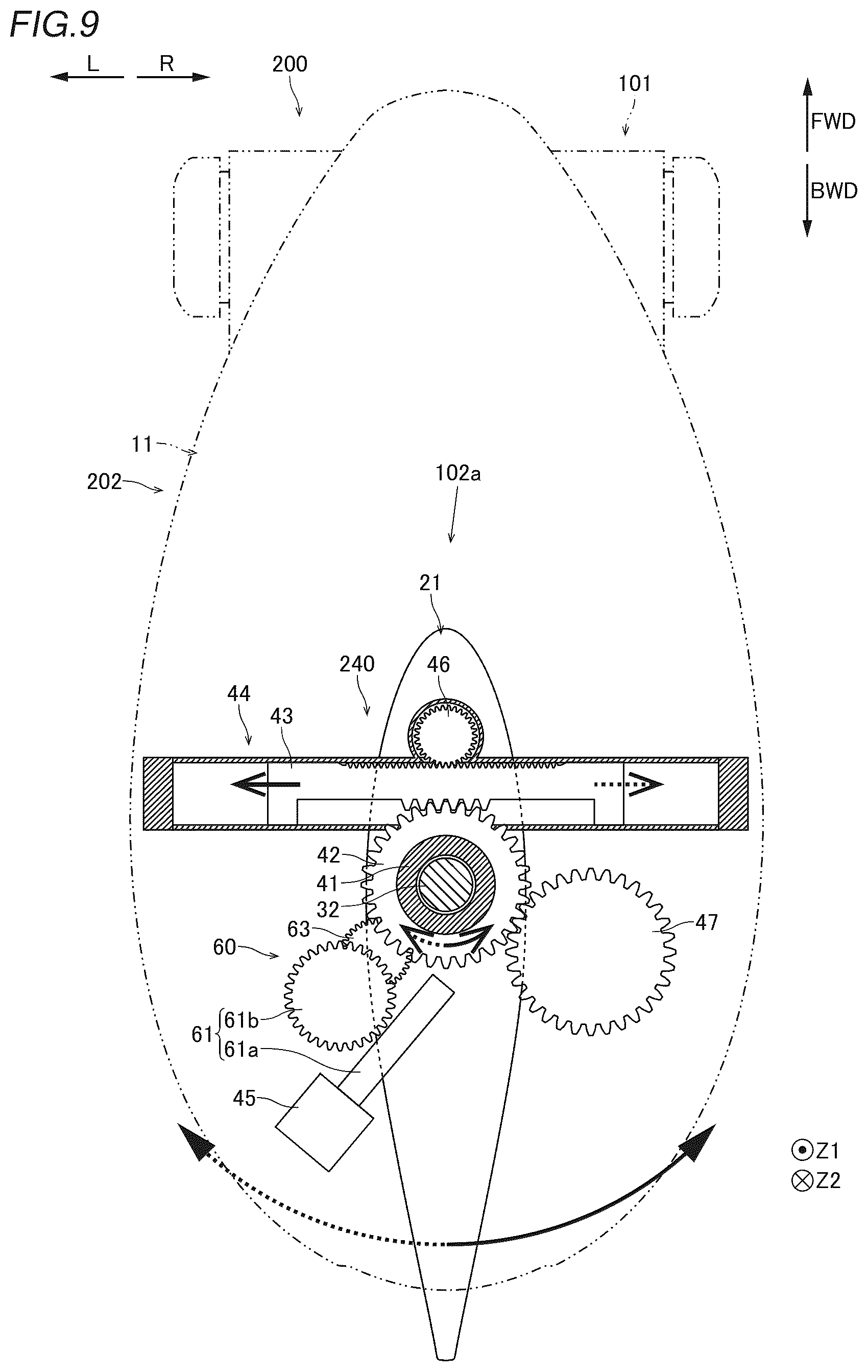 Patent US12365435 Figure 6 – Outboard motor and marine vessel