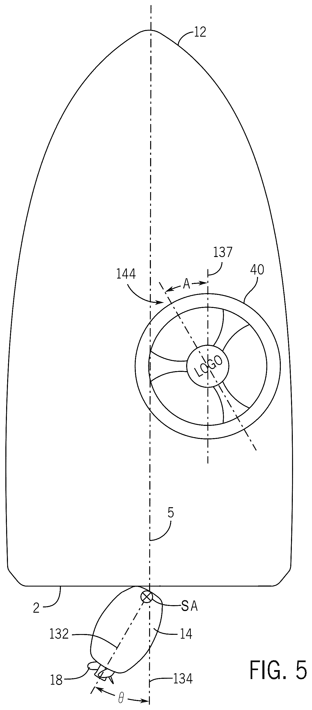 Patent US12365436 Figure 4 – Marine steering systems and steering control methods