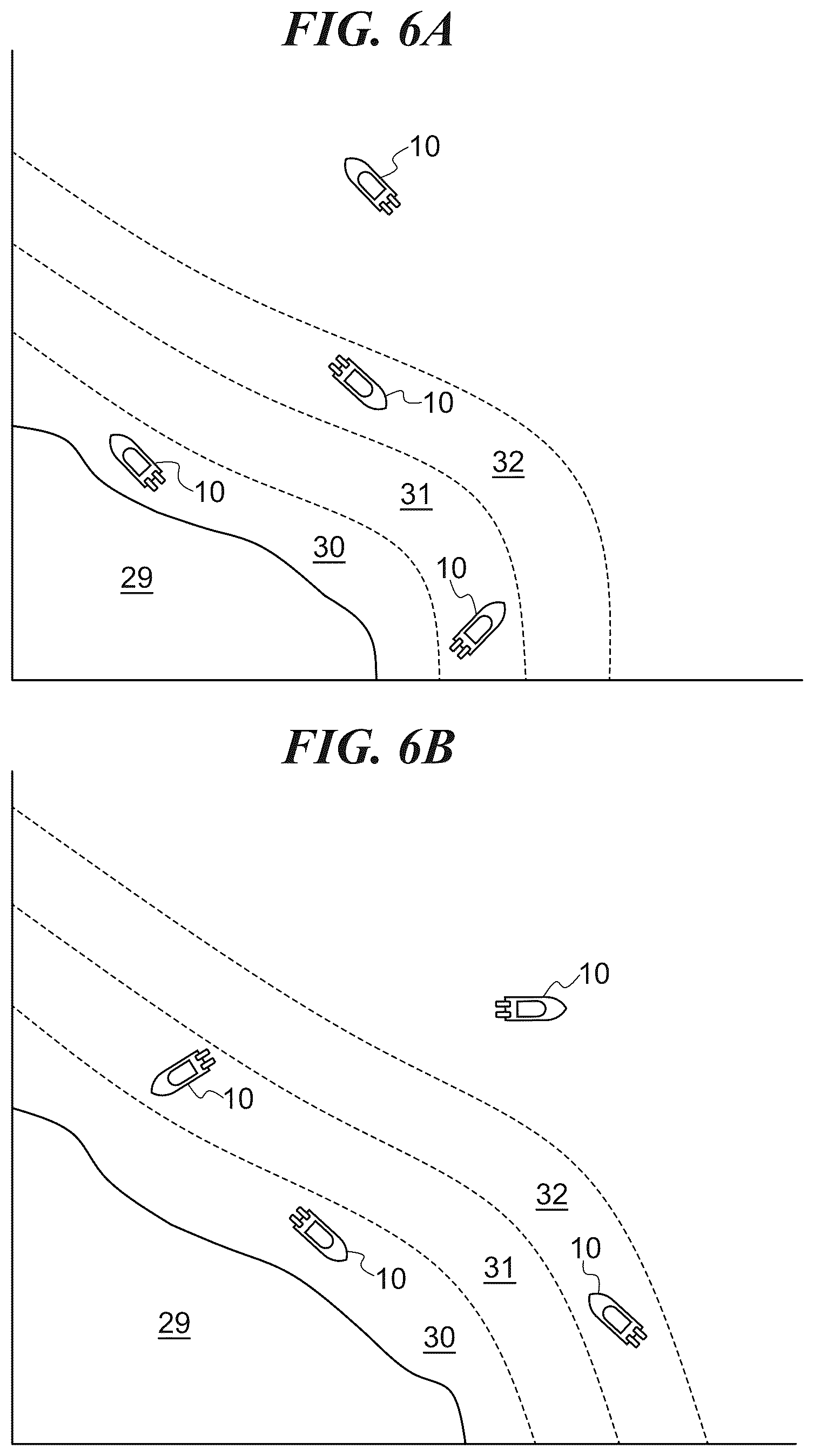 Patent US12365437 Figure 6 – Marine vessel propulsion control using map information and marine vessel including the same