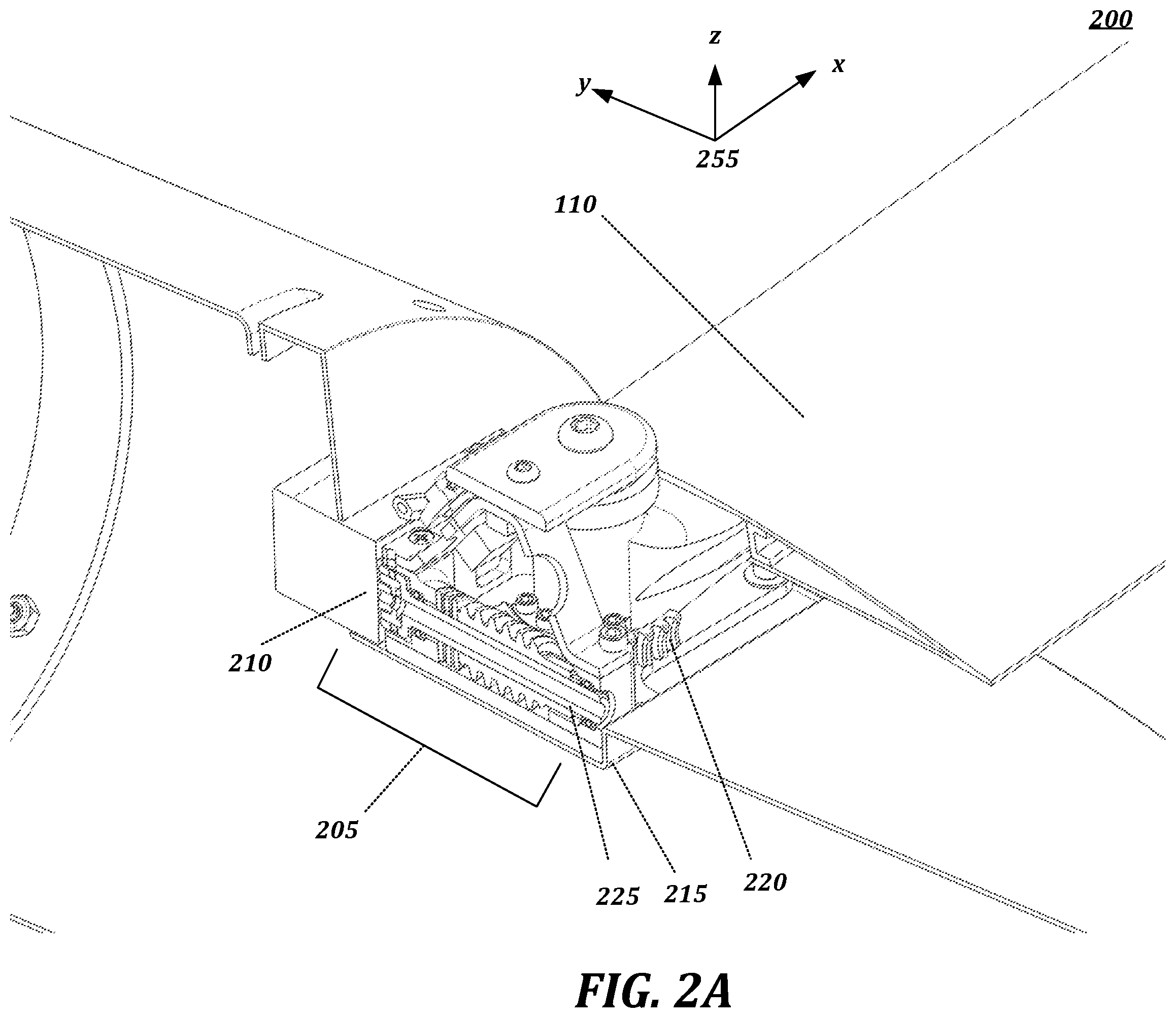 Patent US12365440 Figure 4 – Aerial vehicle with deployable components