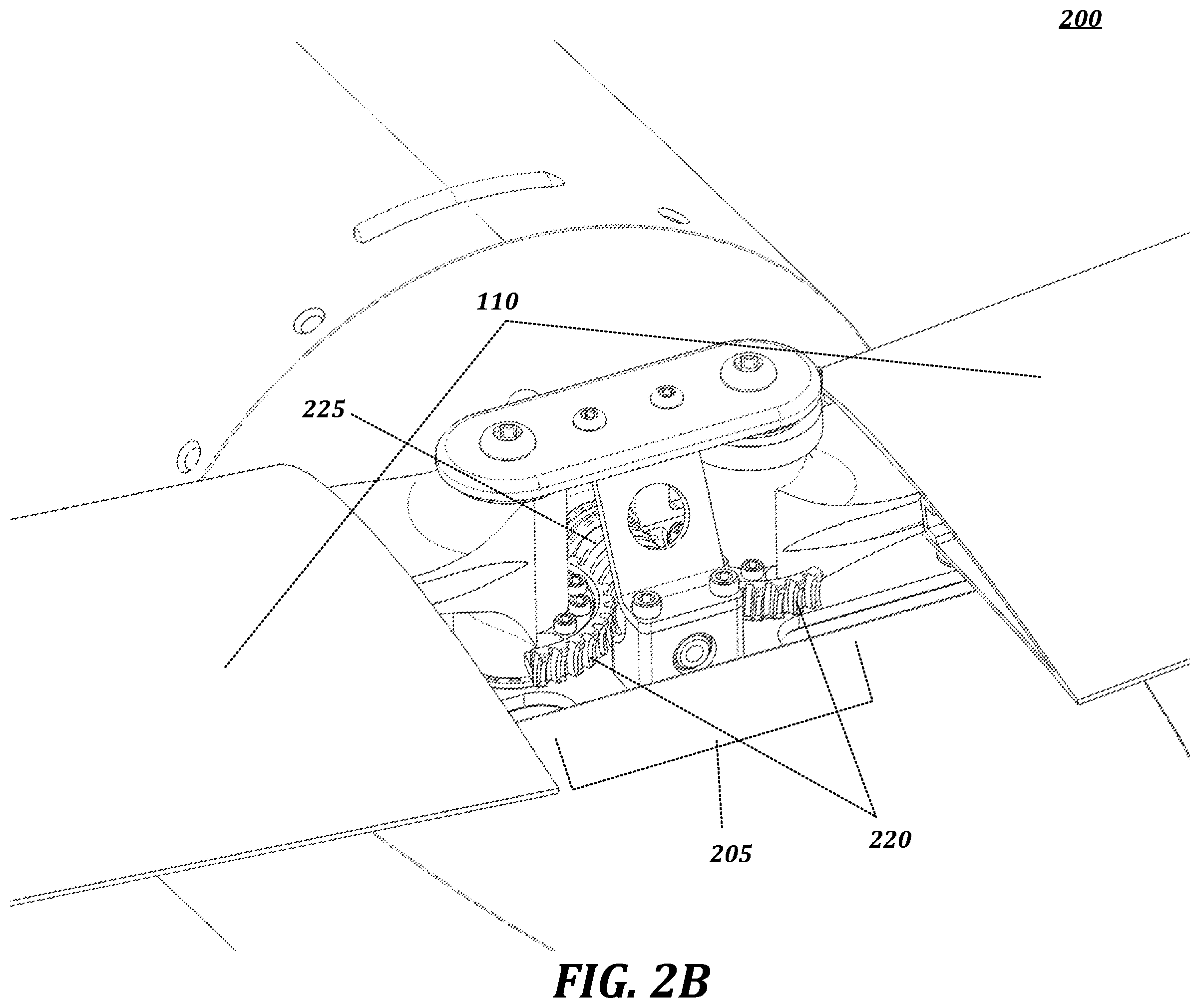 Patent US12365440 Figure 5 – Aerial vehicle with deployable components