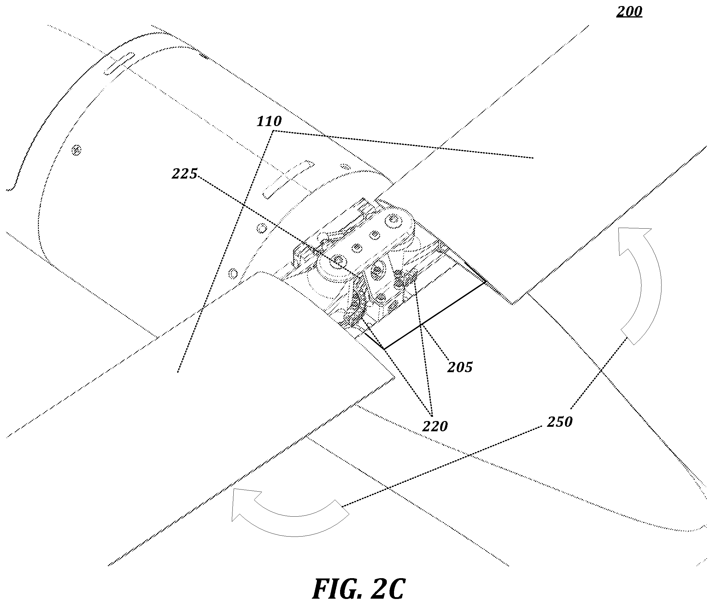 Patent US12365440 Figure 6 – Aerial vehicle with deployable components