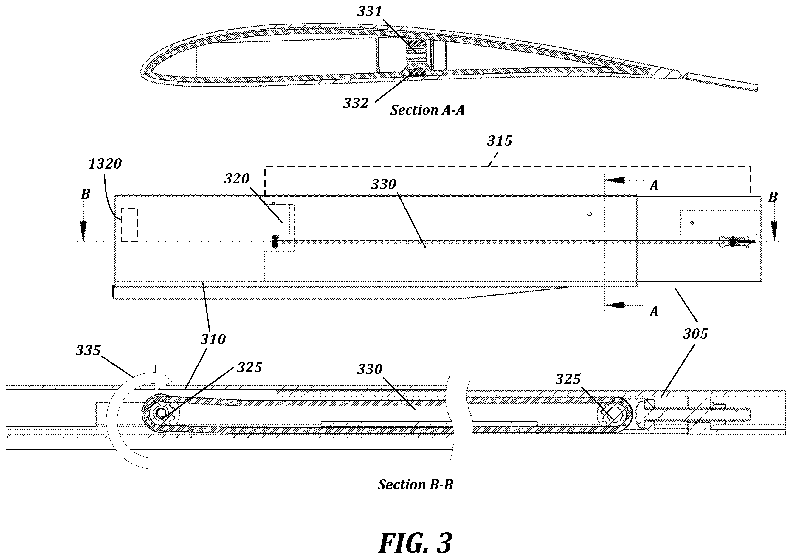 Patent US12365440 Figure 8 – Aerial vehicle with deployable components