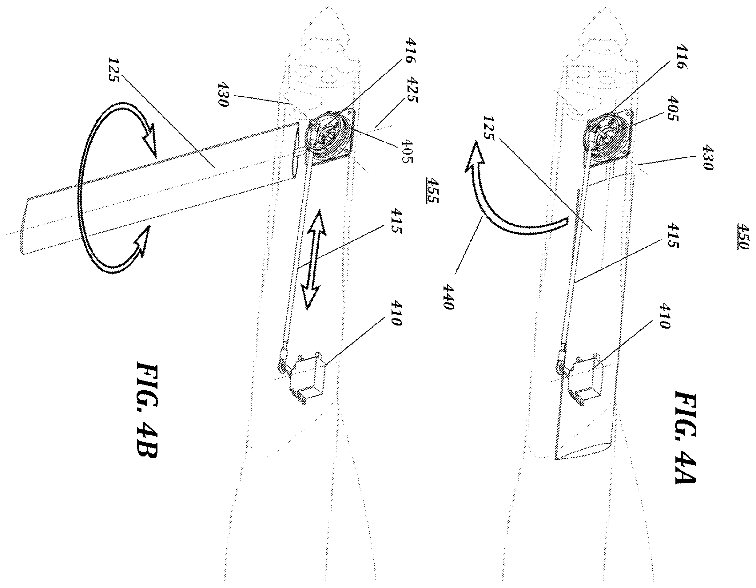 Patent US12365440 Figure 9 – Aerial vehicle with deployable components