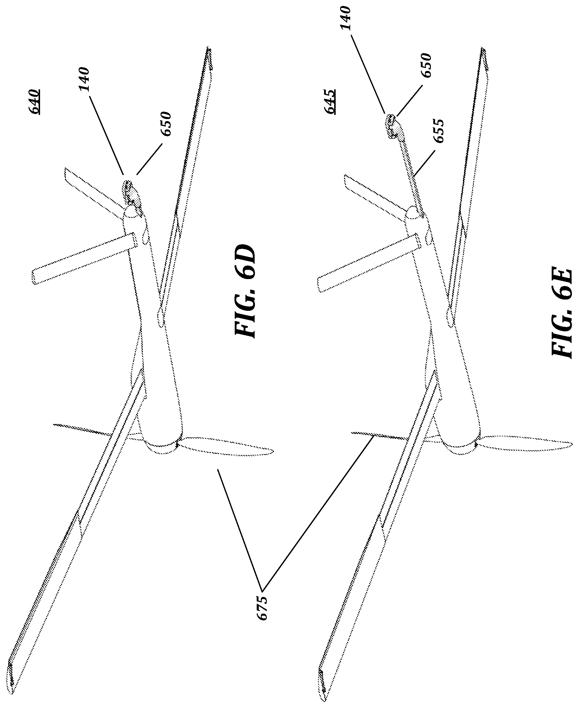 Patent US12365440 Figure 15 – Aerial vehicle with deployable components