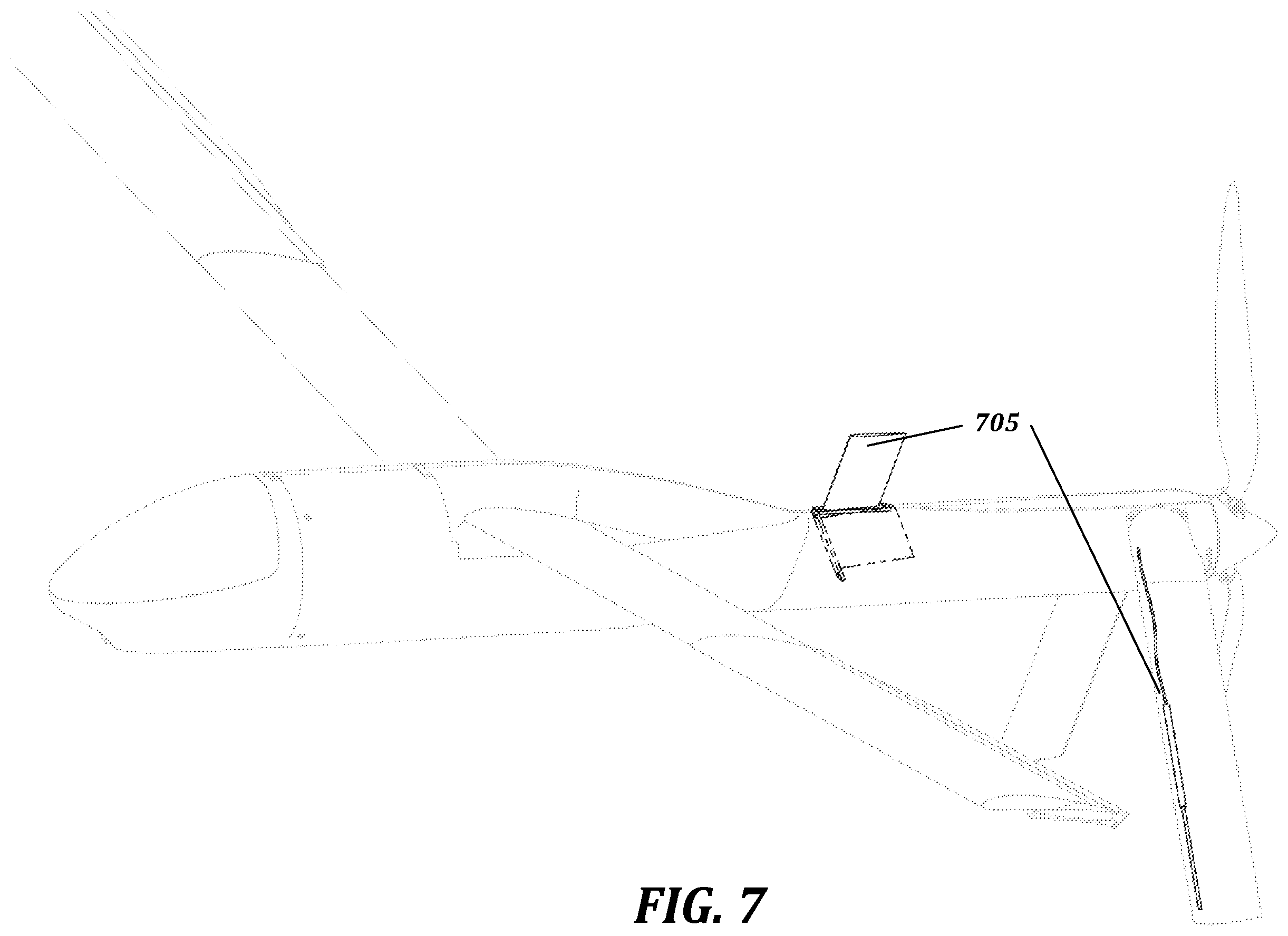 Patent US12365440 Figure 16 – Aerial vehicle with deployable components