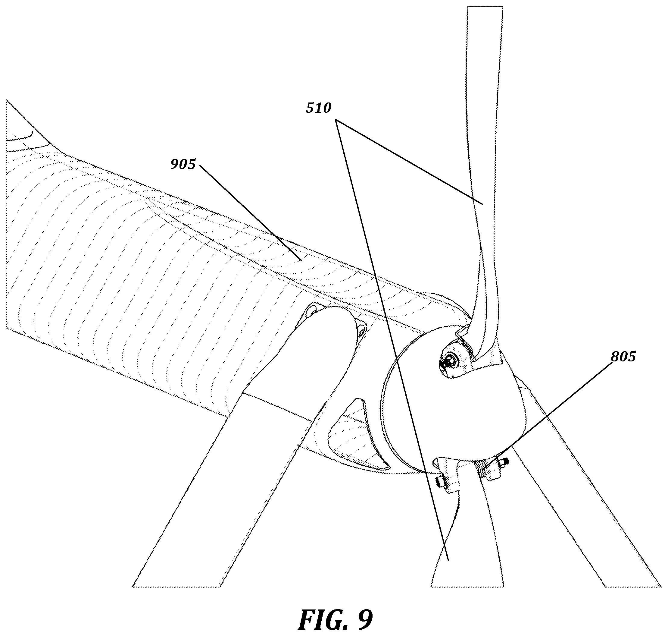Patent US12365440 Figure 18 – Aerial vehicle with deployable components