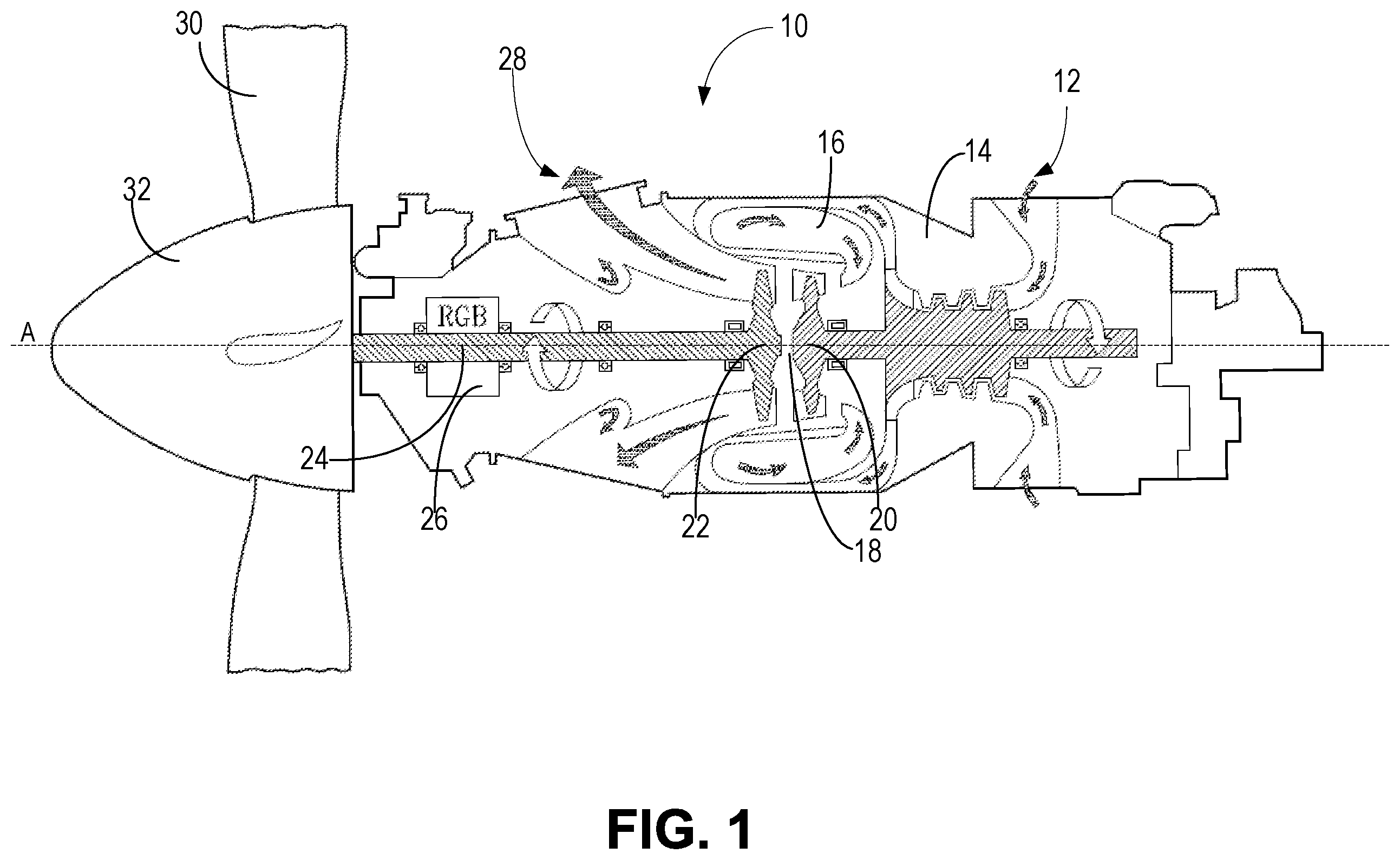 Patent US12365443 Figure 1 – Apparatus and methods for aircraft propeller control