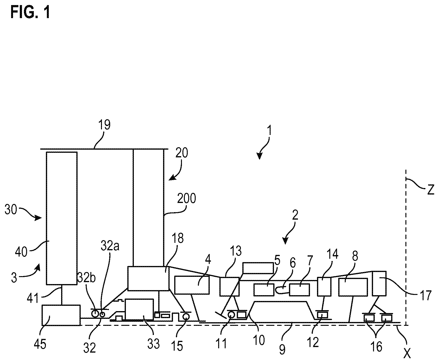 Patent US12365444 Figure 1 – Module for an aircraft turbine engine
