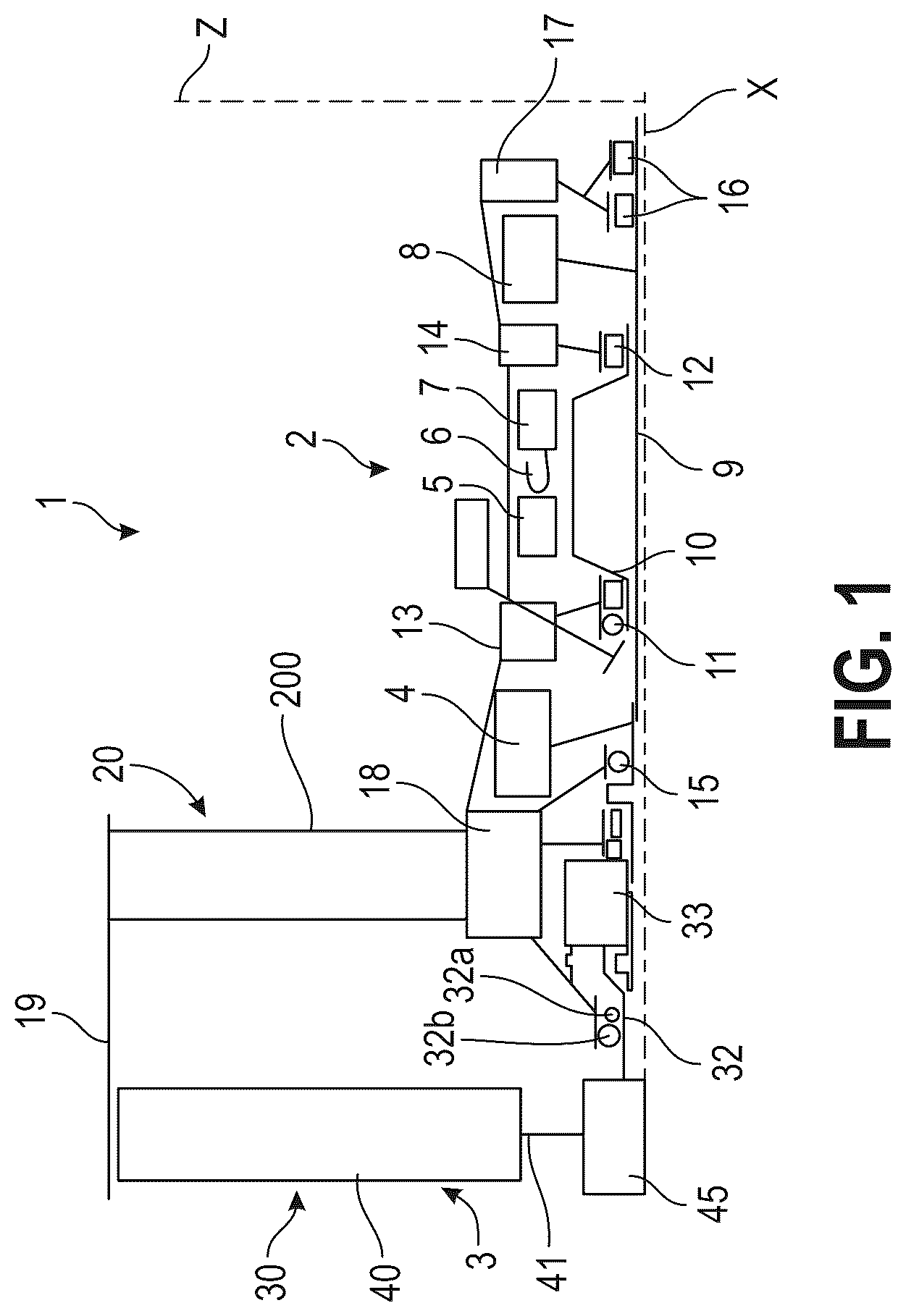 Patent US12365445 — Hydraulic assembly for an aircraft engine — Figure 1
