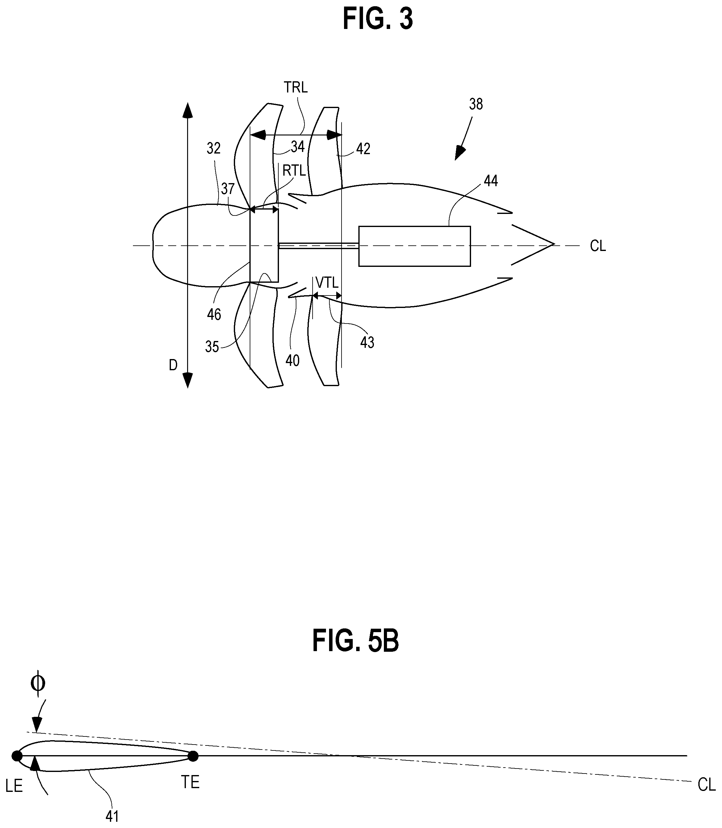 Patent US12365446 Figure 3 – Aircraft with an unducted fan propulsor