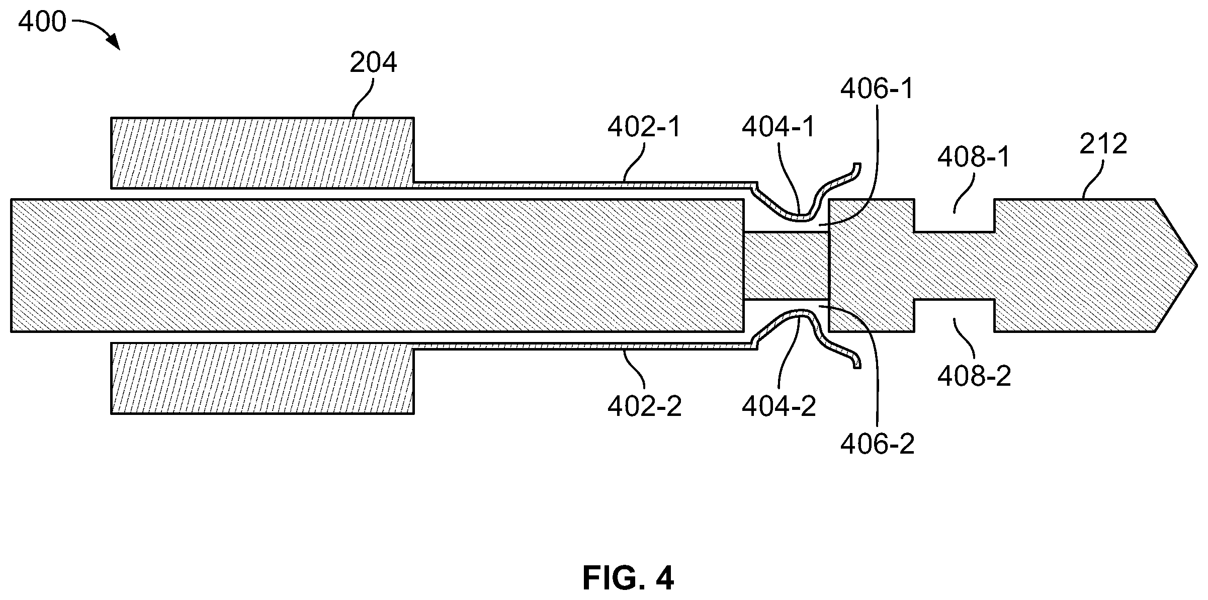 Patent US12365447 Figure 4 – Control surface actuator assembly with gust lock