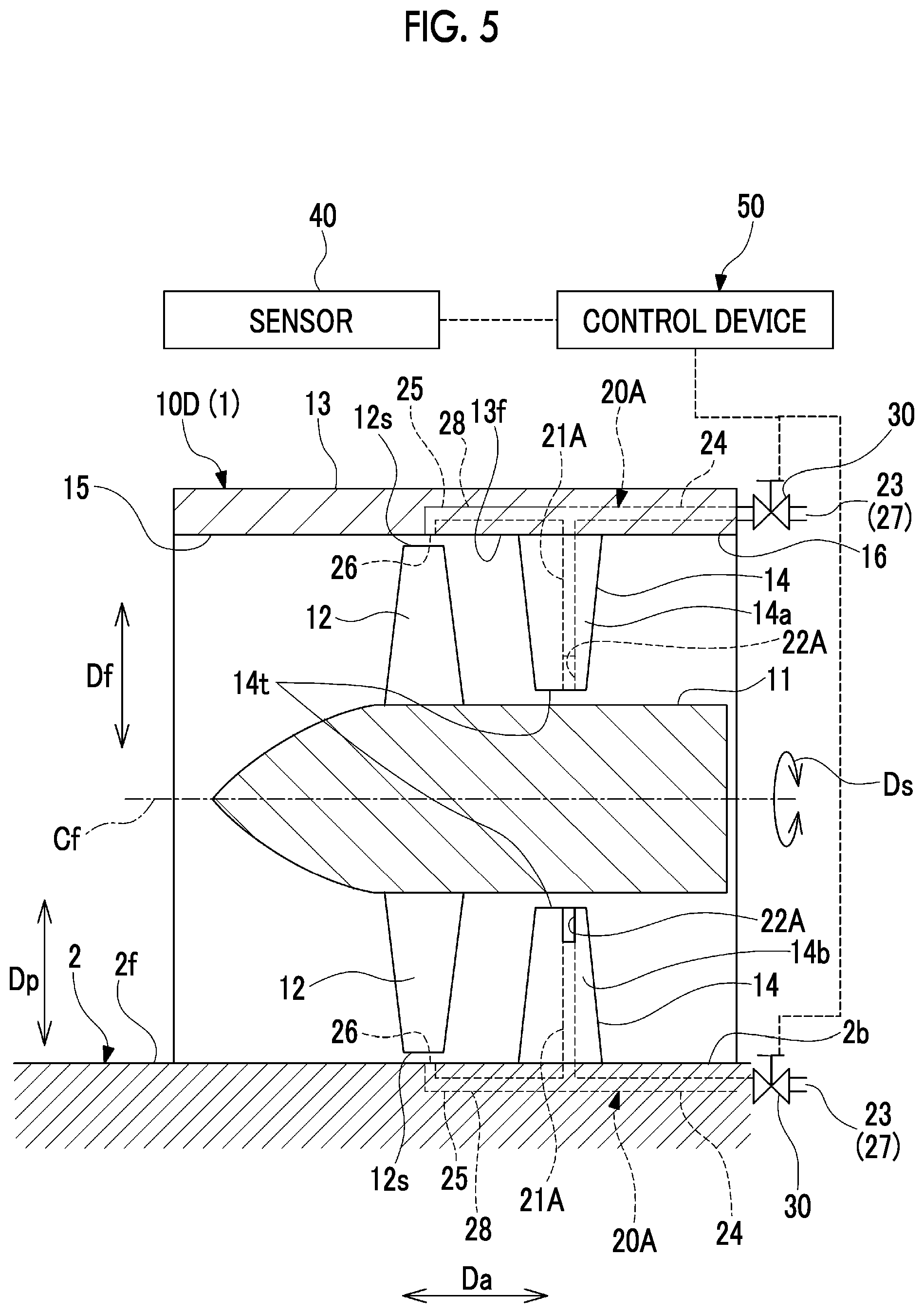 Patent US12365448 Figure 5 – Aircraft