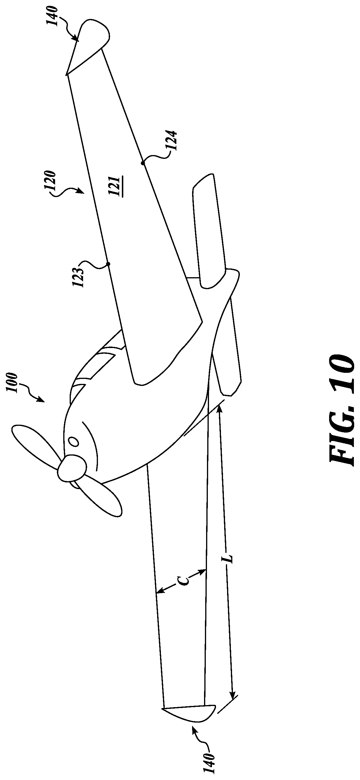 Patent US12365449 Figure 10 – Wingtip shield