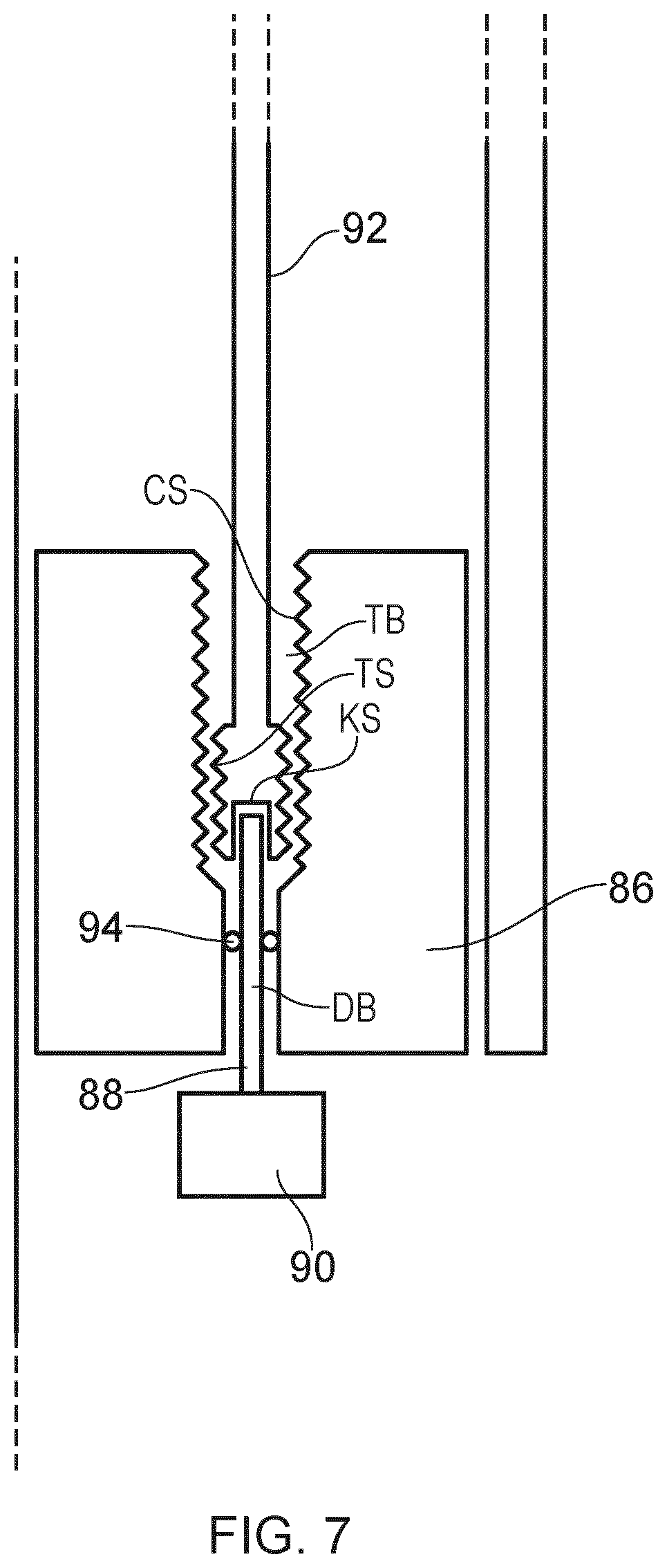 Patent US12365451 Figure 11 – Aircraft landing gear shock absorber strut