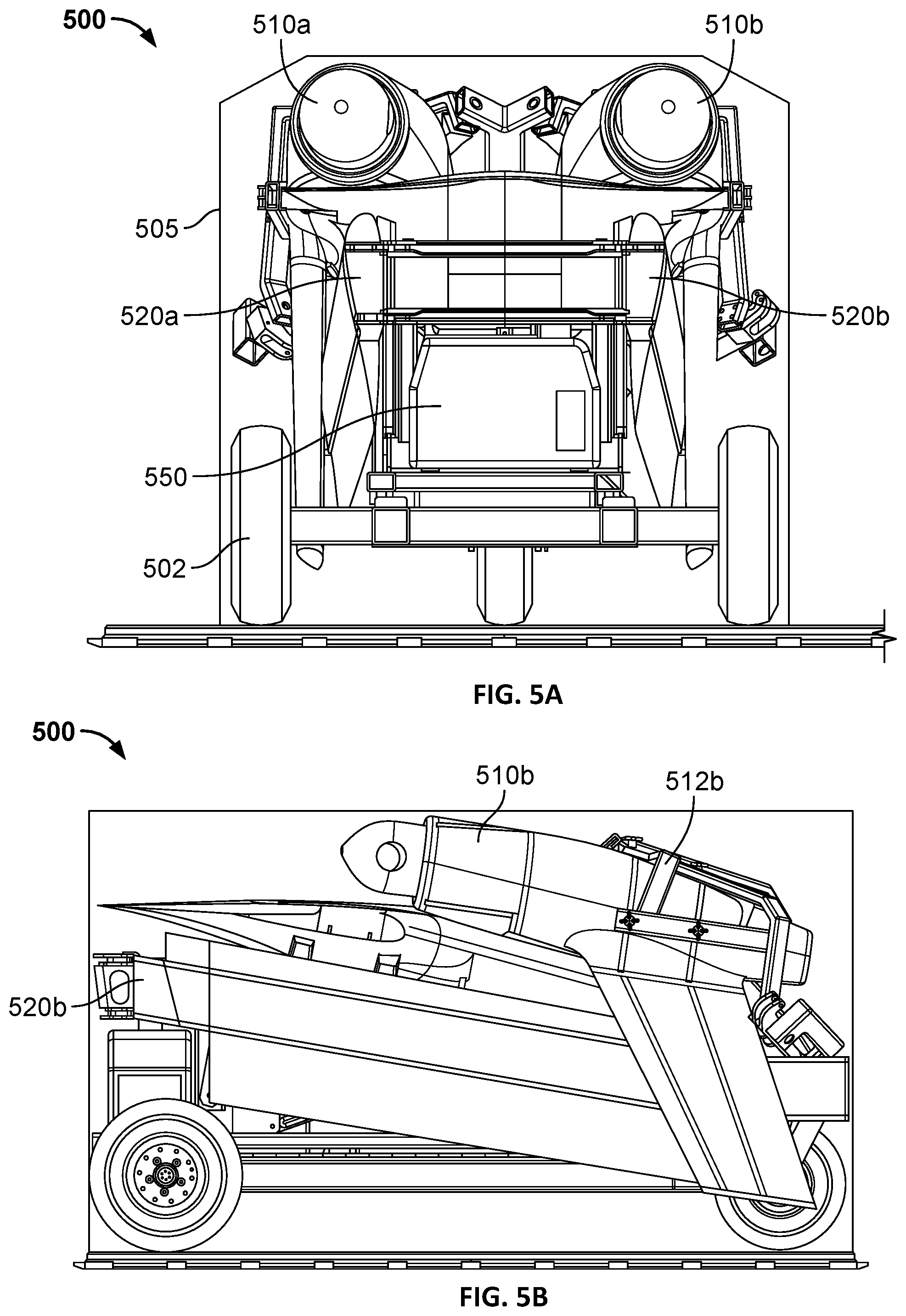 Patent US12365457 Figure 5 – Fuel venting for vertical take-off dual-engine aircraft