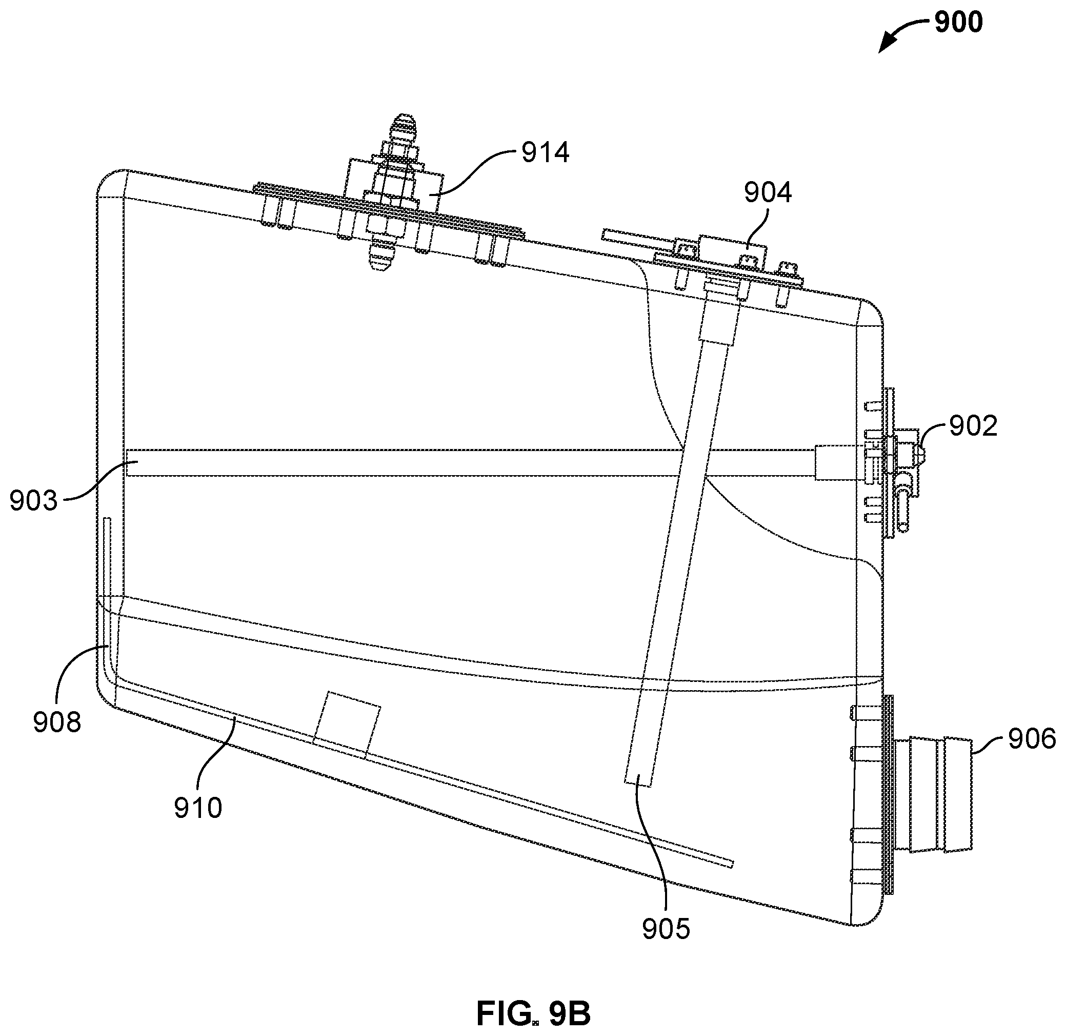 Patent US12365457 Figure 14 – Fuel venting for vertical take-off dual-engine aircraft