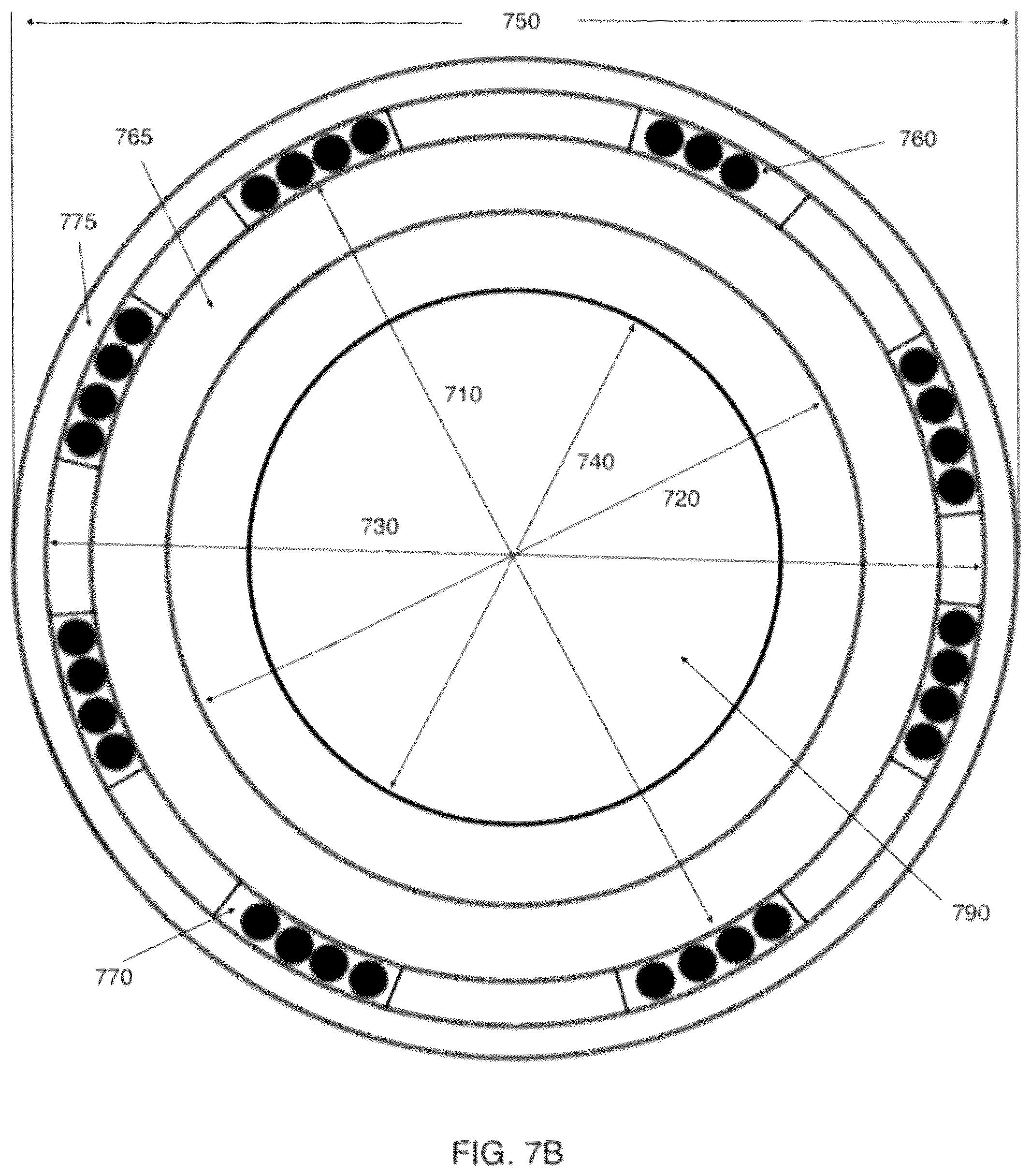 Patent US12365458 Figure 7 – Munitions payload delivery system with bump fire and radio command triggers
