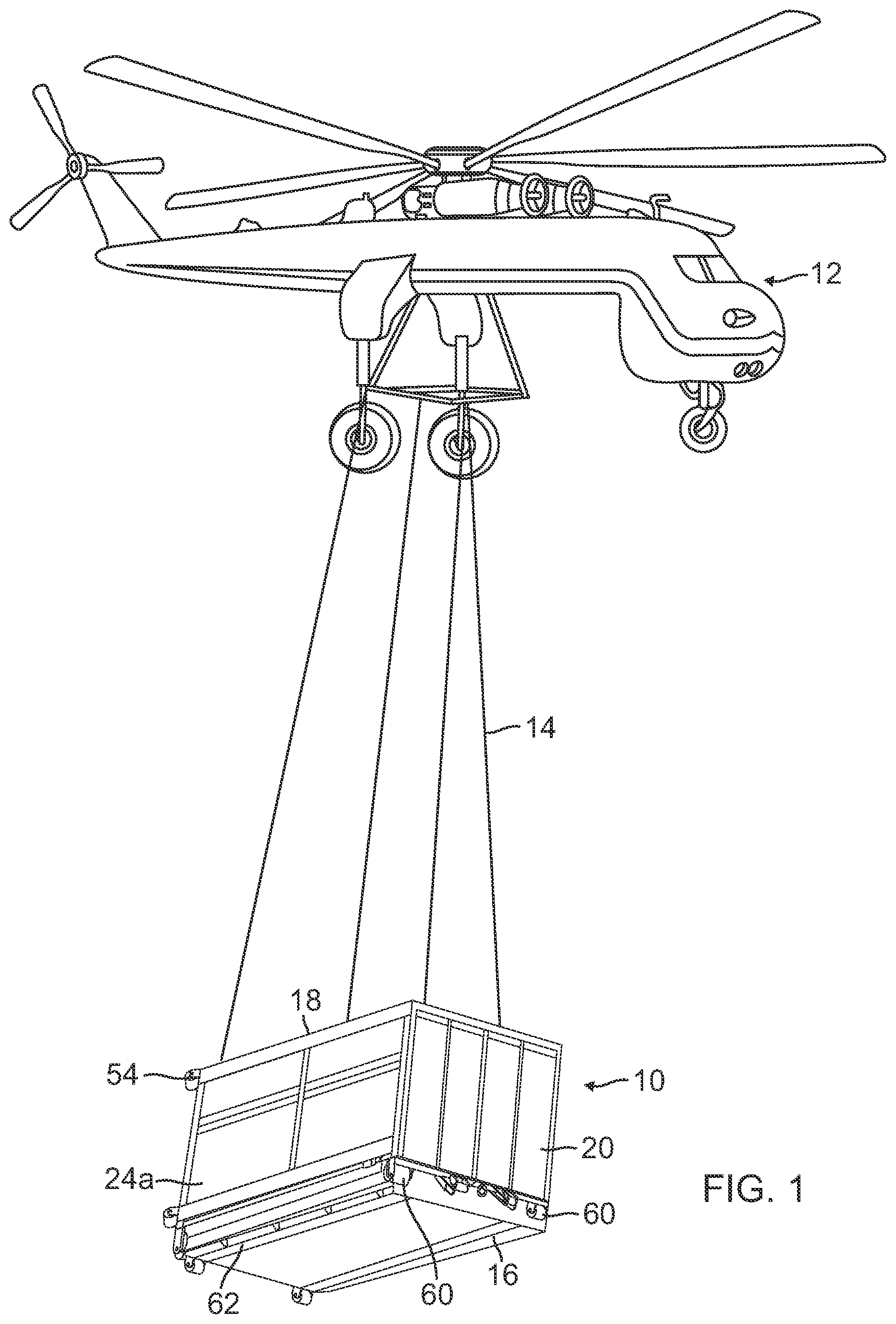 Patent US12365459 Figure 1 – Transportable dip tank