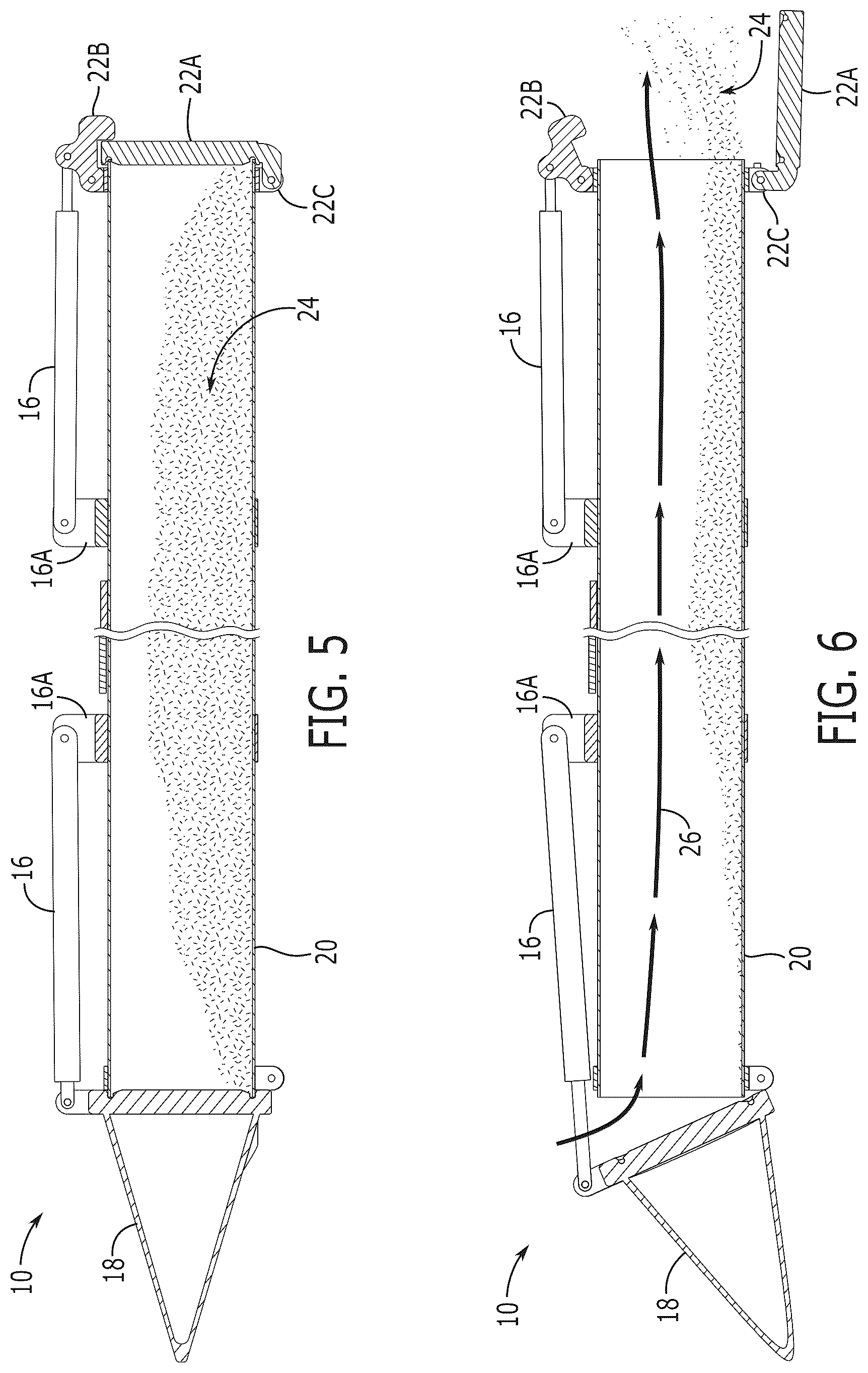 Patent US12365460 Figure 4 – Aerial spreading device