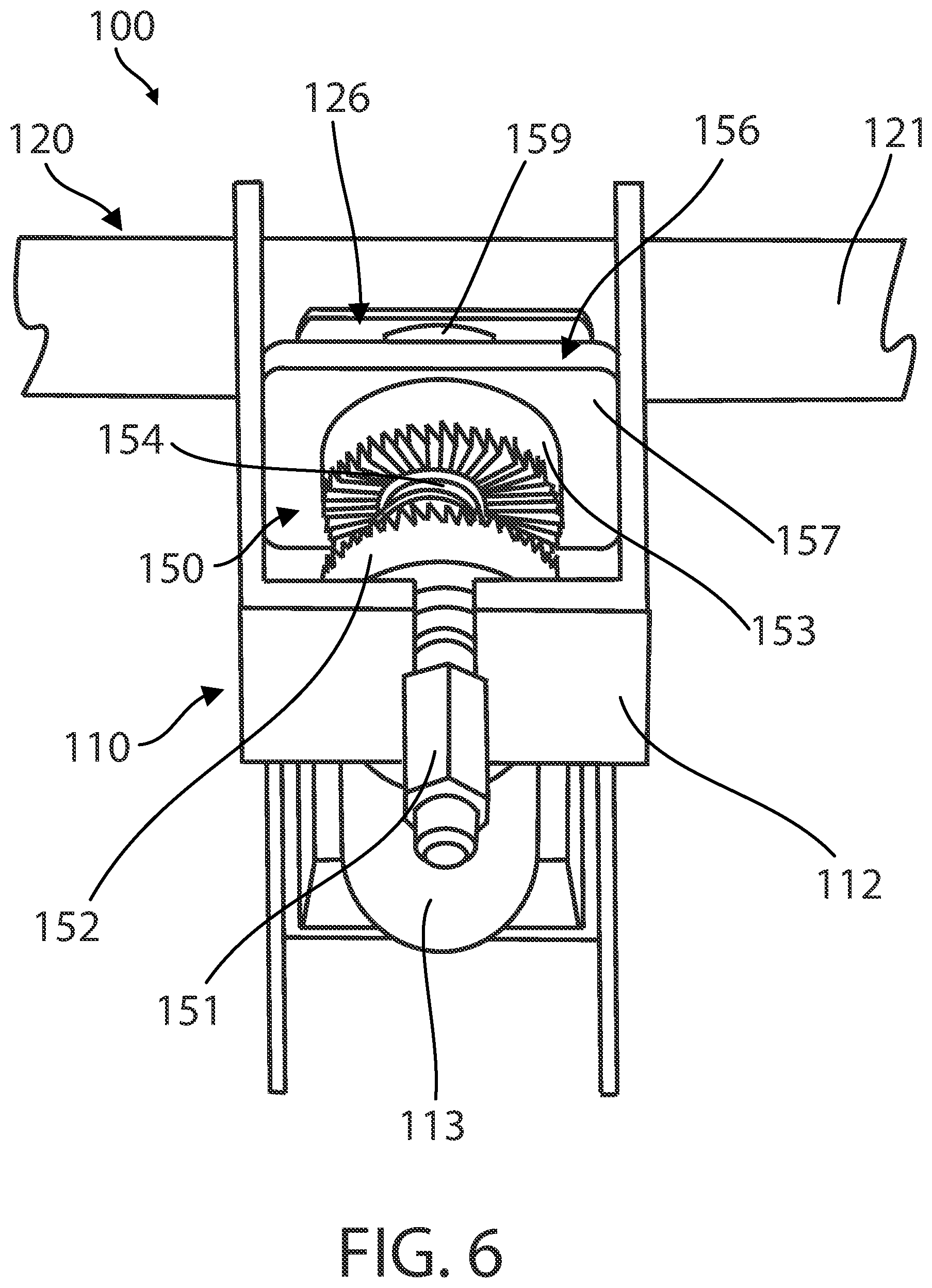 Patent US12365461 Figure 6 – Pallet hold-down system and method thereof