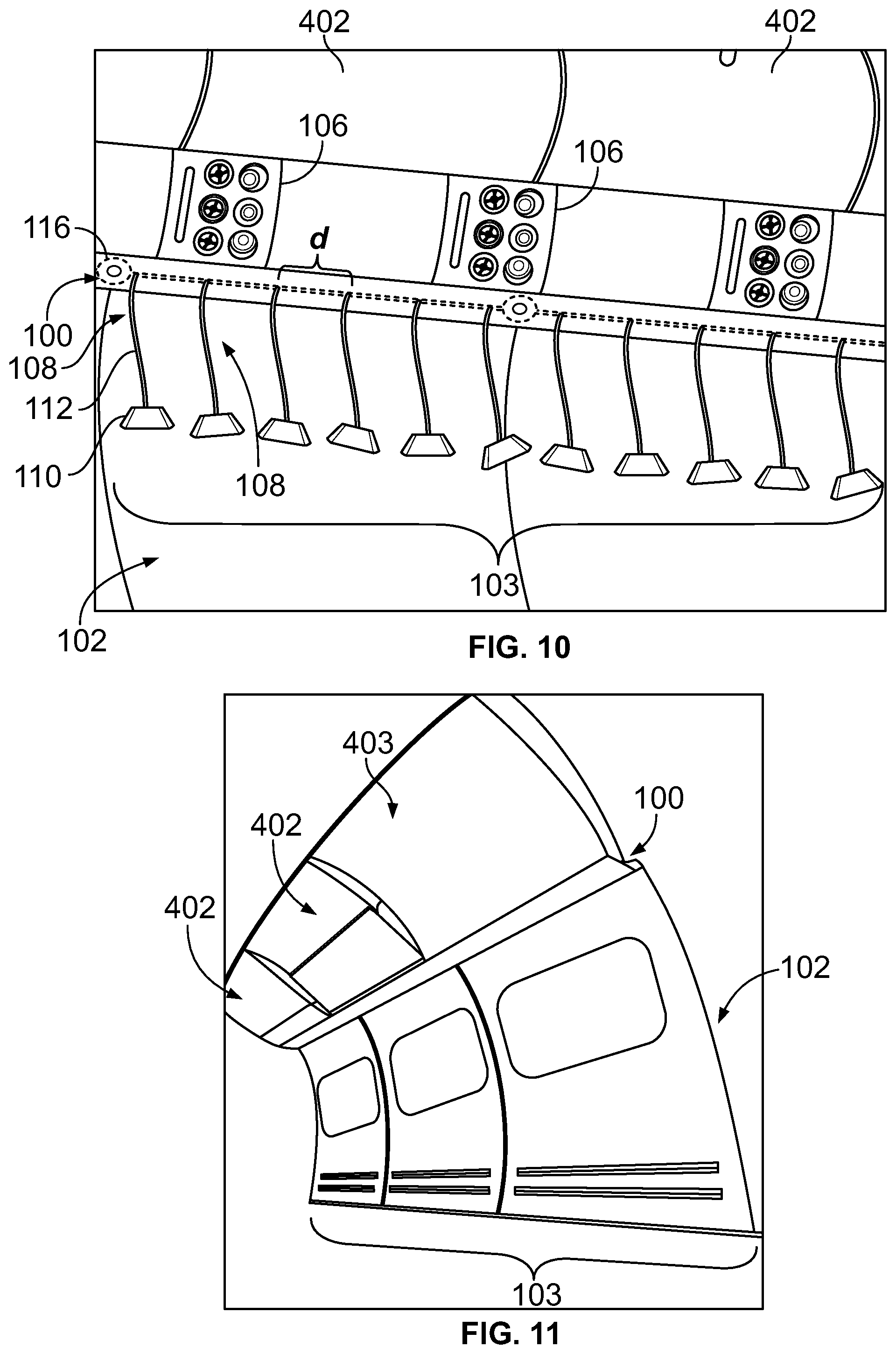 Patent US12365462 Figure 8 – Emergency oxygen systems for internal cabins of aircraft