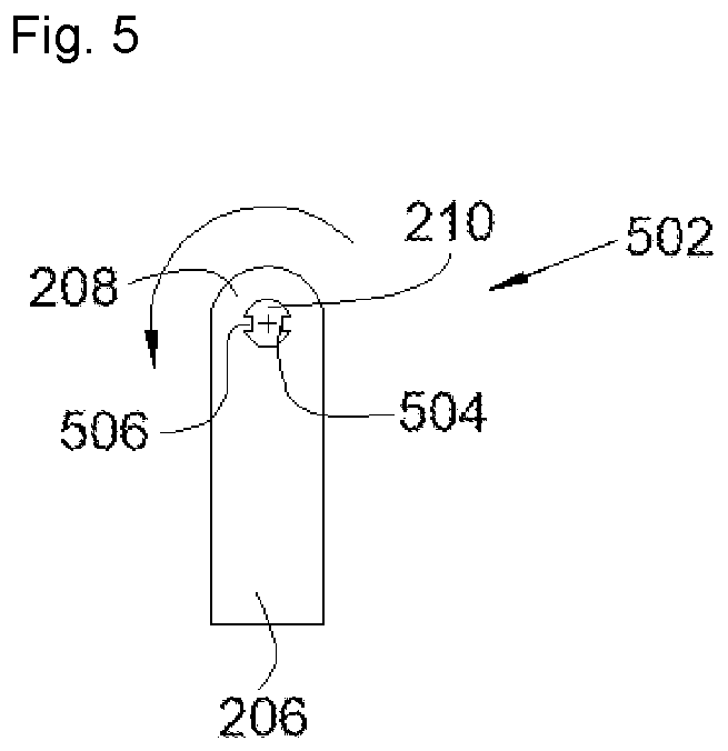 Patent US12365464 Figure 4 – Galley for aircraft comprising a trolley locking system