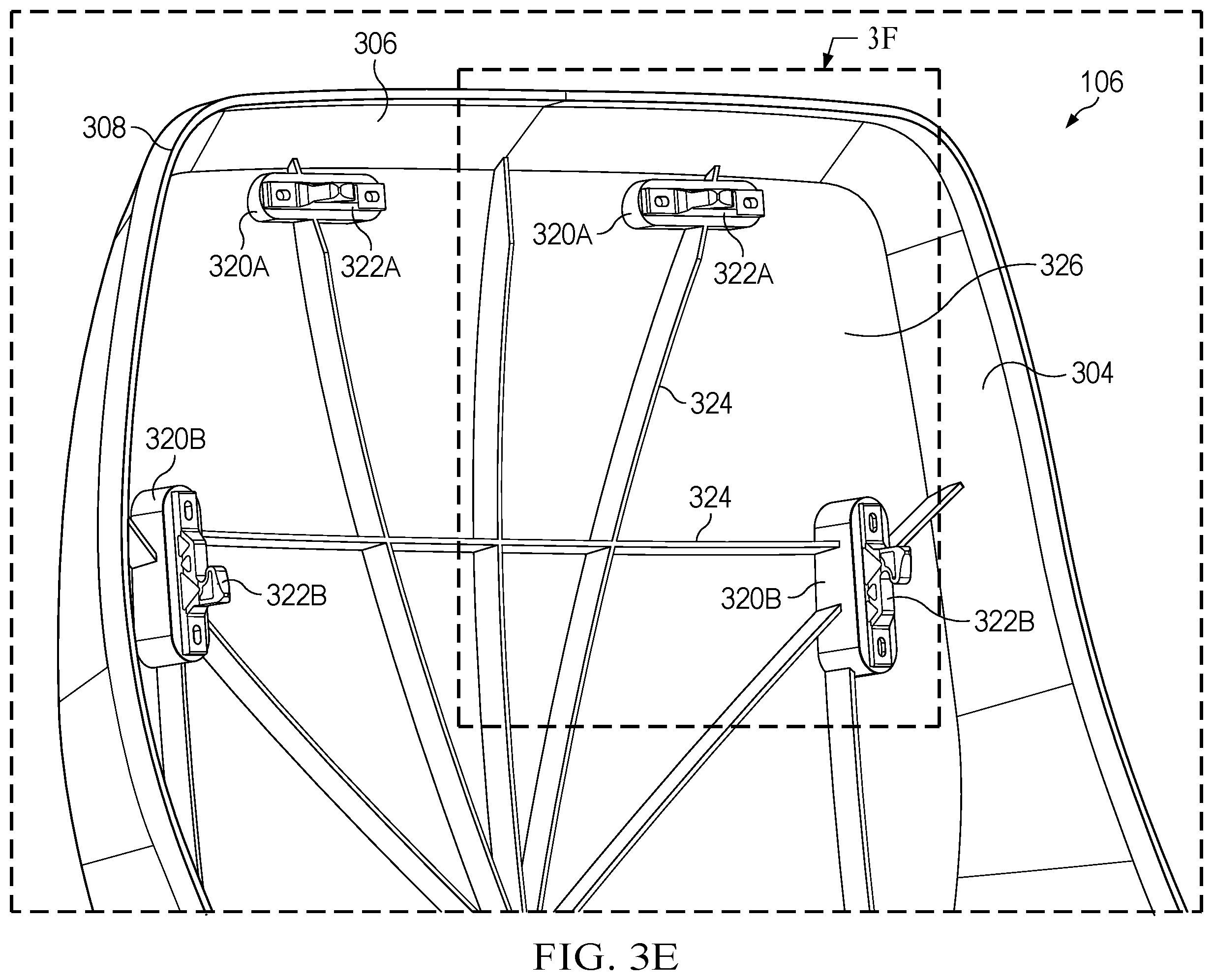 Patent US12365465 Figure 8 – One piece seat back panel
