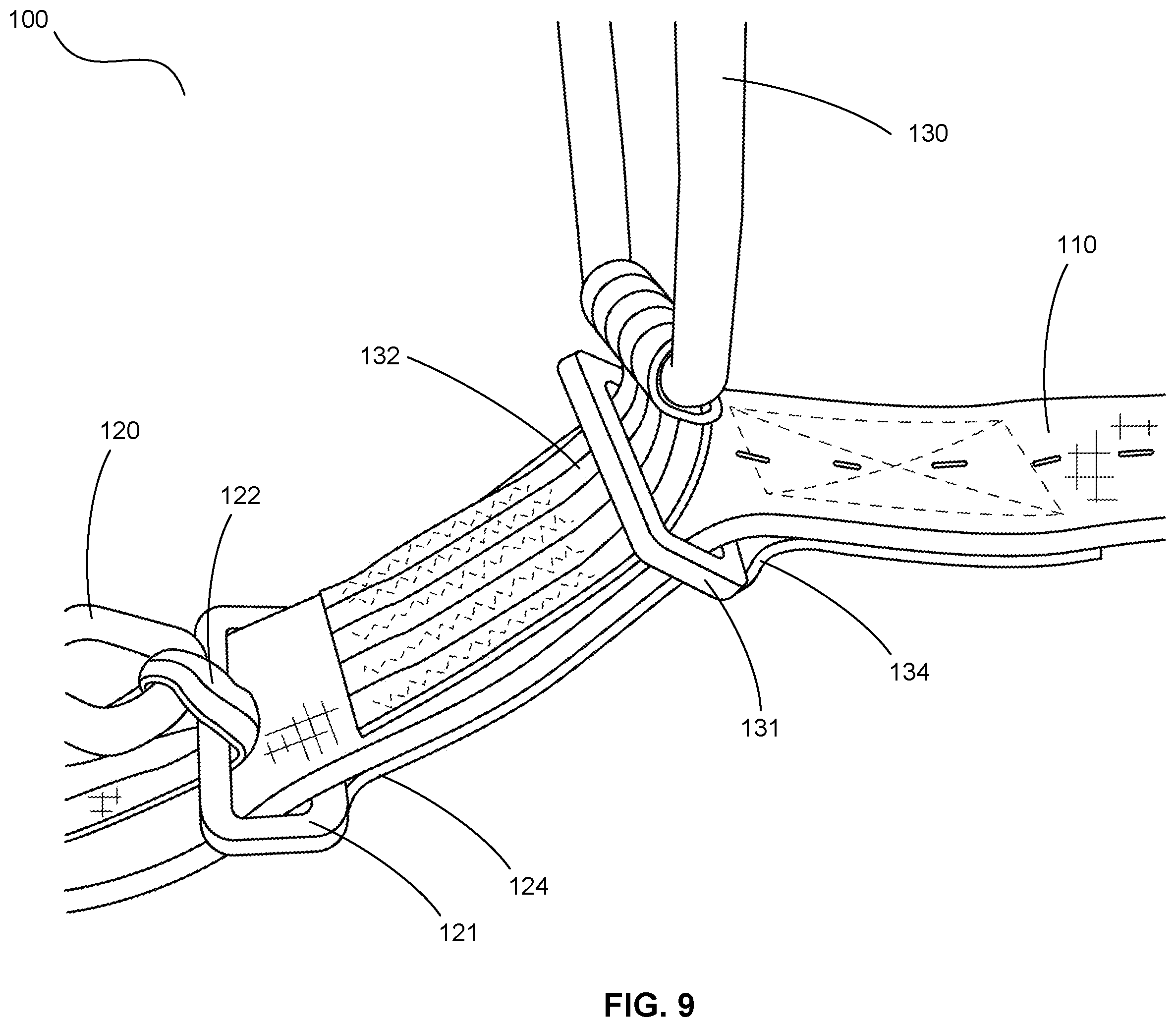 Patent US12365467 Figure 10 – Ring release systems and methods utilizing a removable pin