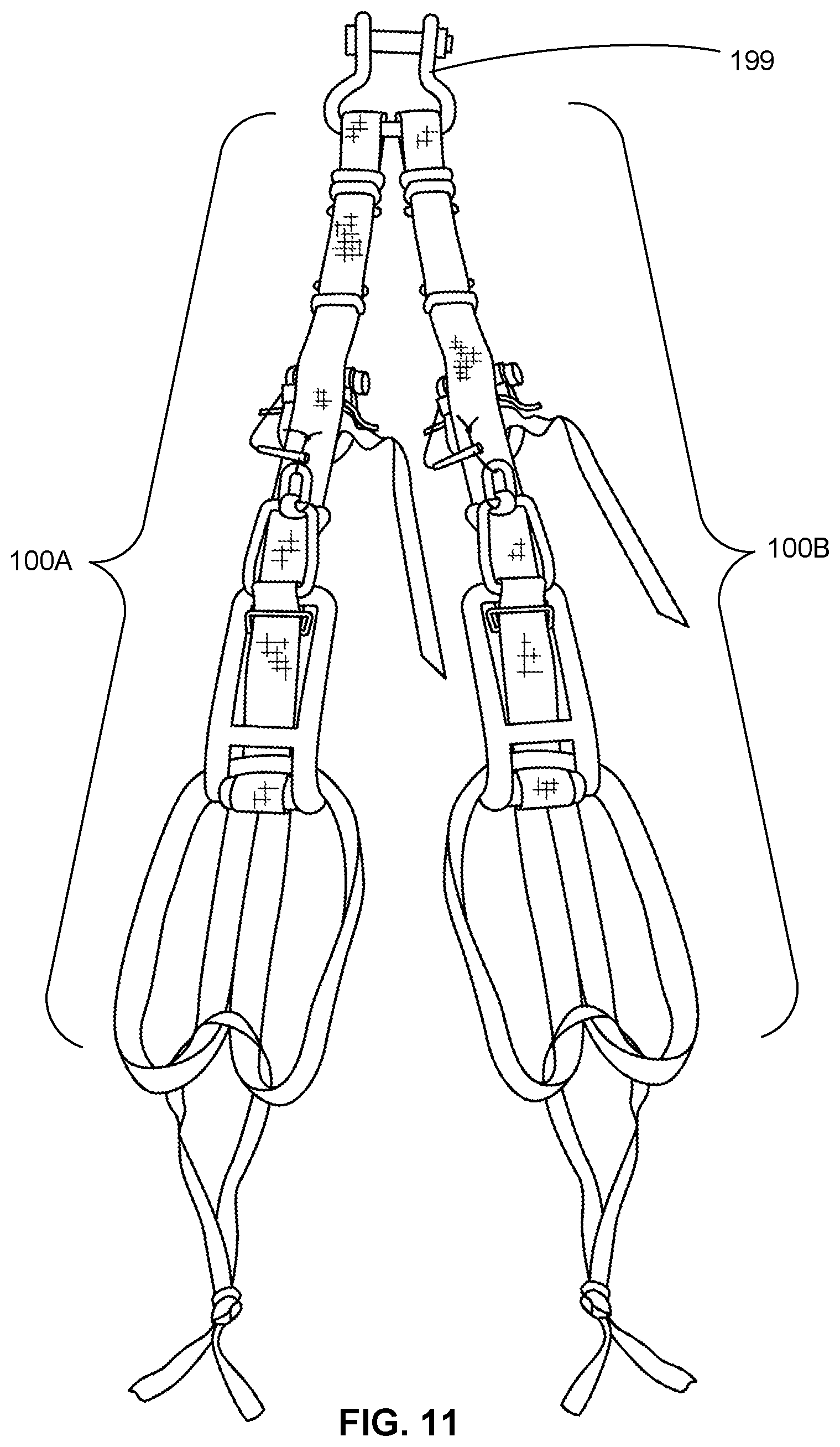 Patent US12365467 Figure 12 – Ring release systems and methods utilizing a removable pin