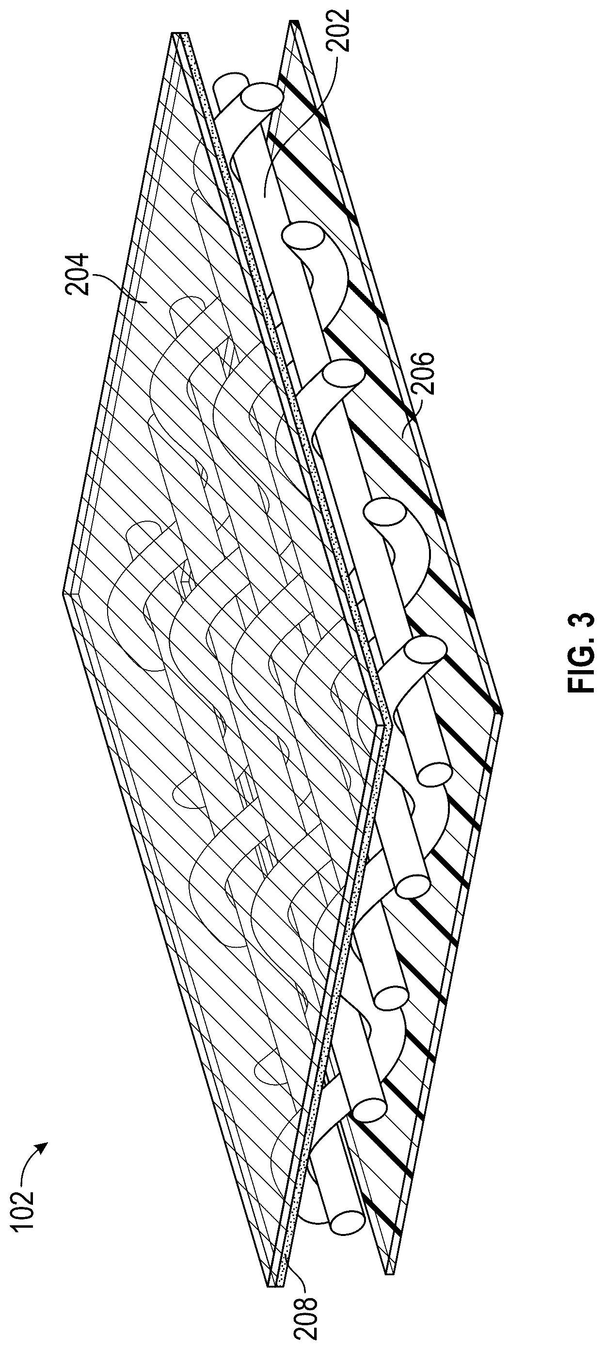 Patent US12365468 Figure 3 – Material with metallic layer for inflatable safety device