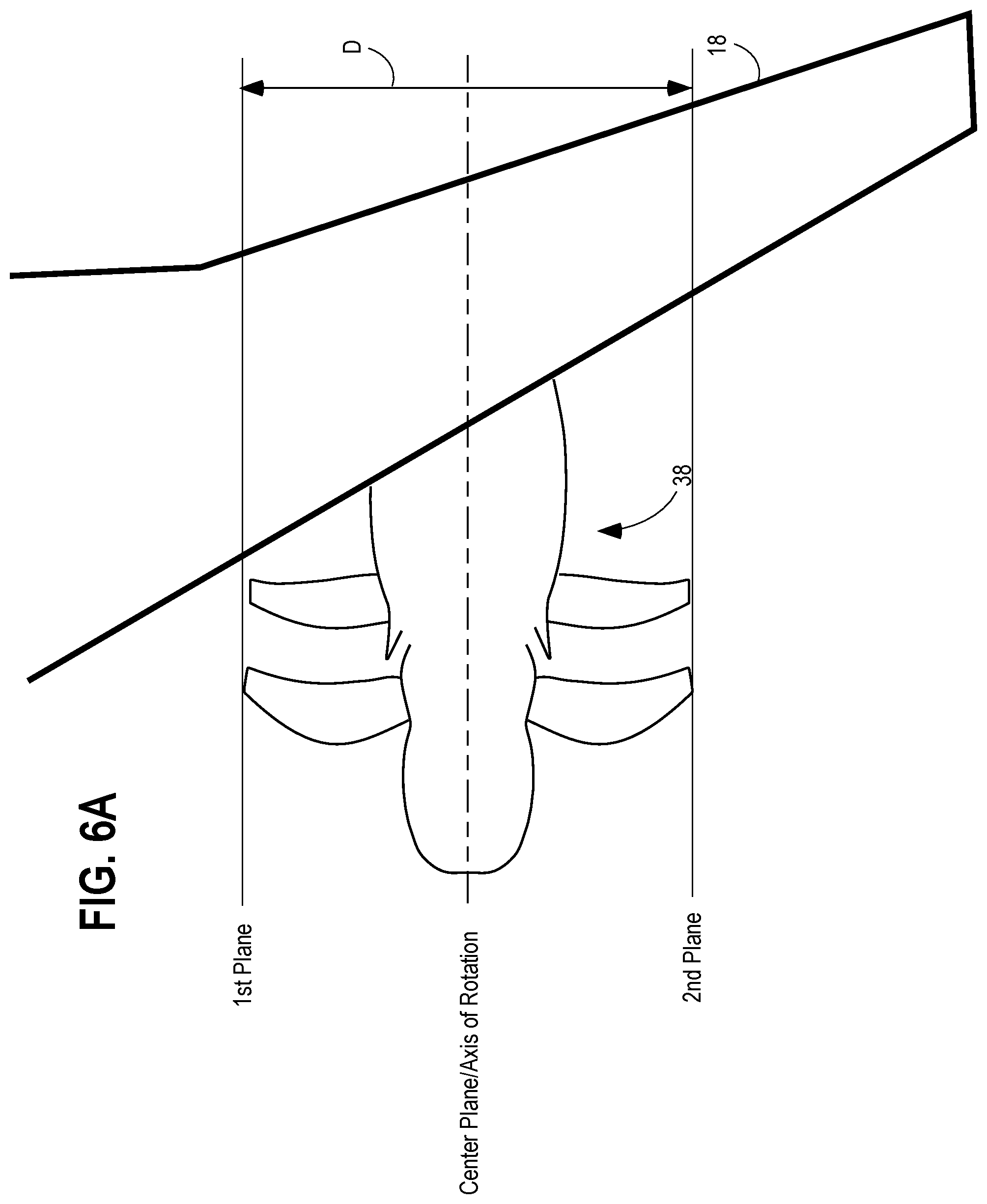Patent US12365471 Figure 6 – Aircraft with an unducted fan propulsor