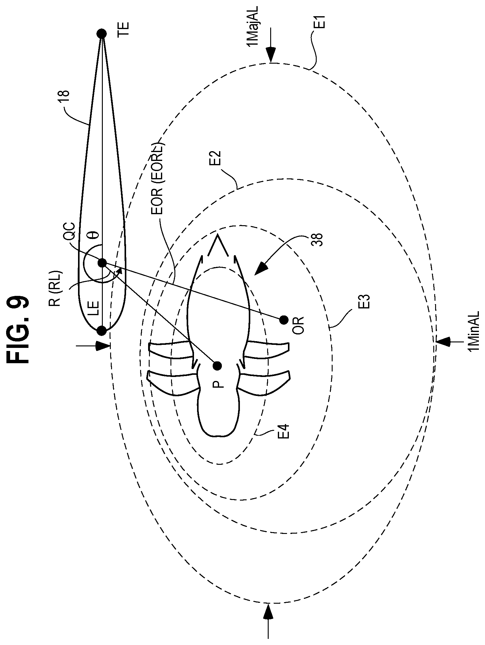 Patent US12365471 Figure 10 – Aircraft with an unducted fan propulsor