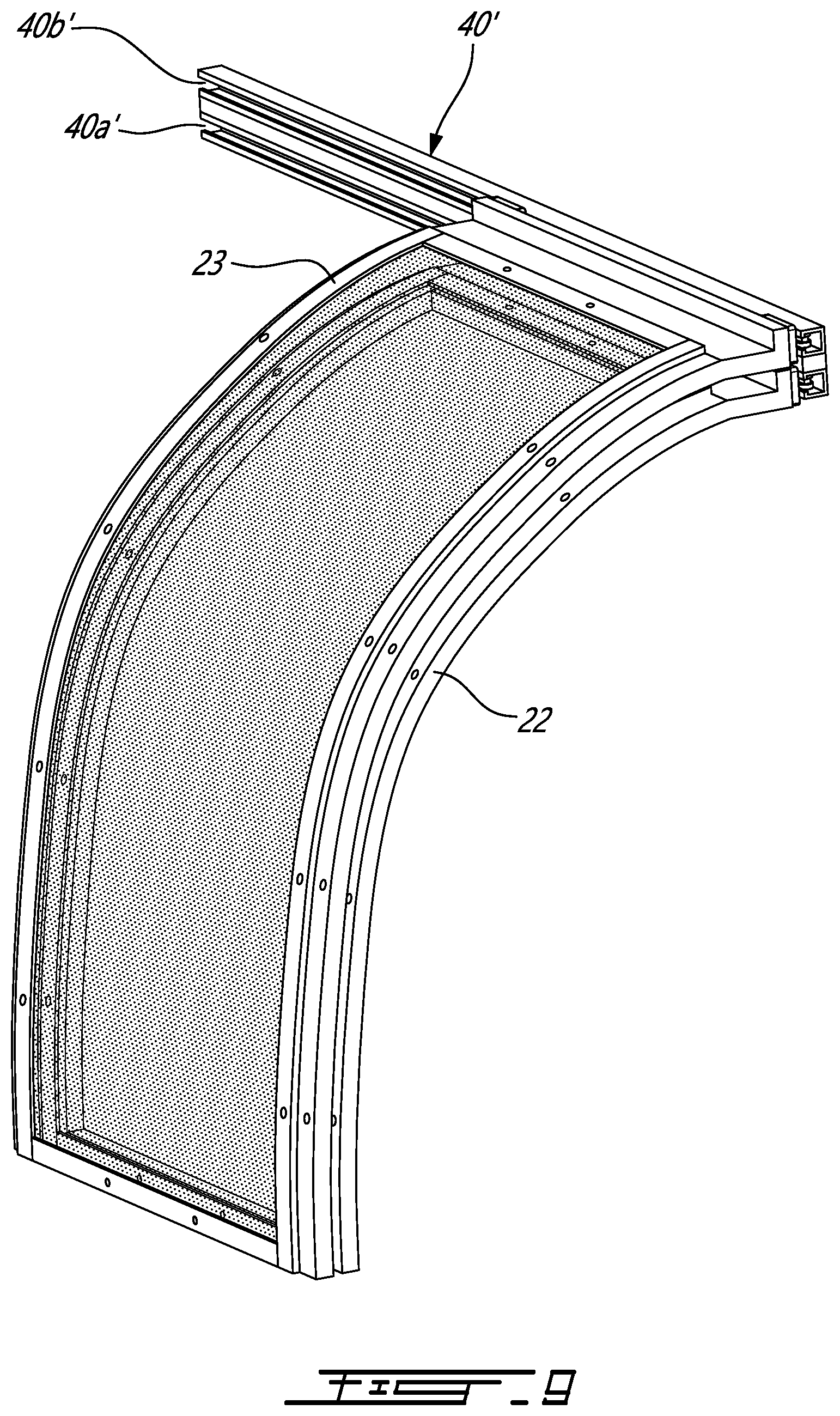 Patent US12365473 Figure 8 – Air inlet barrier filter for a helicopter