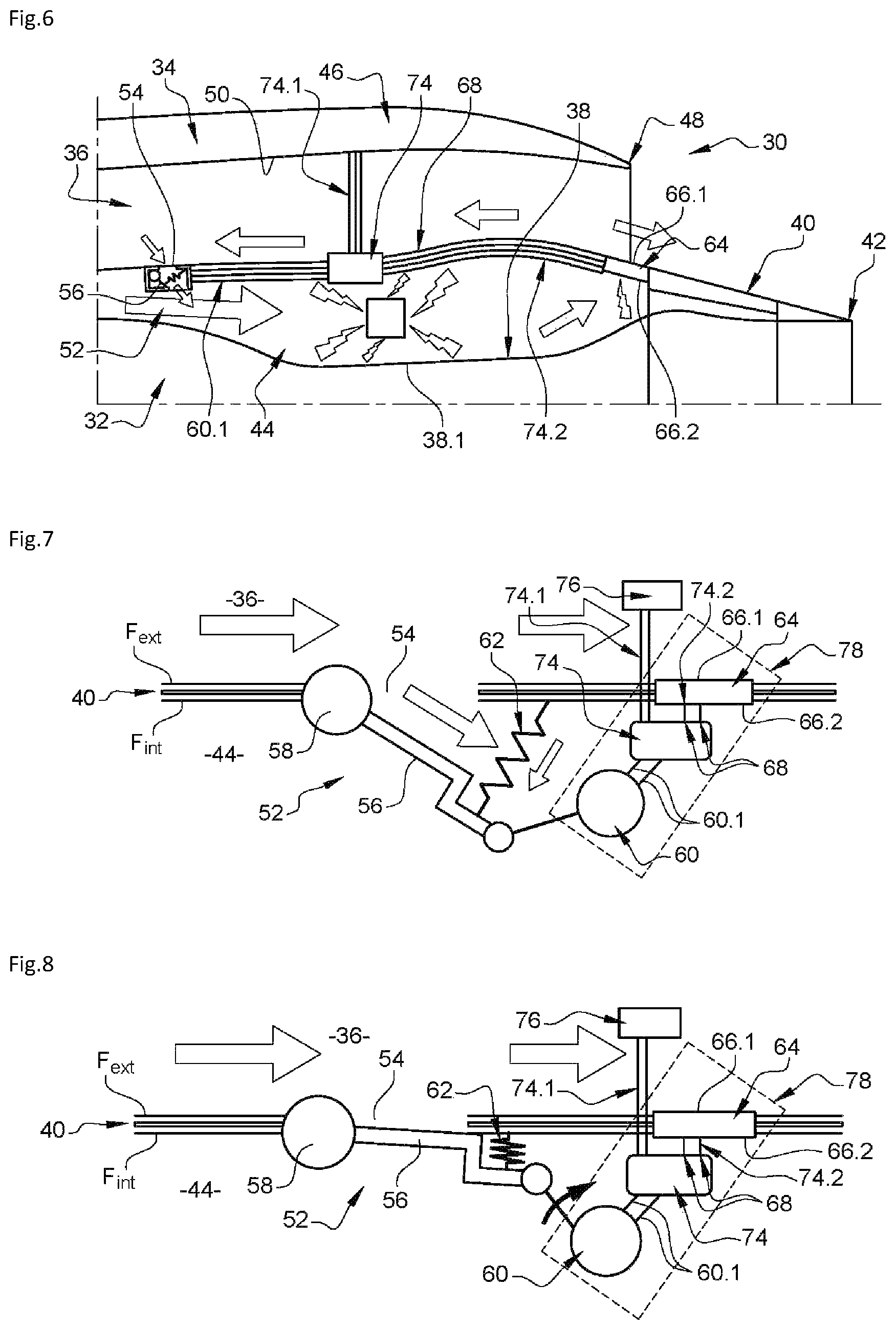 Patent US12365475 Figure 3 – Propulsion assembly comprising at least one regulated ventilation device, aircraft comprising such a propulsion assembly