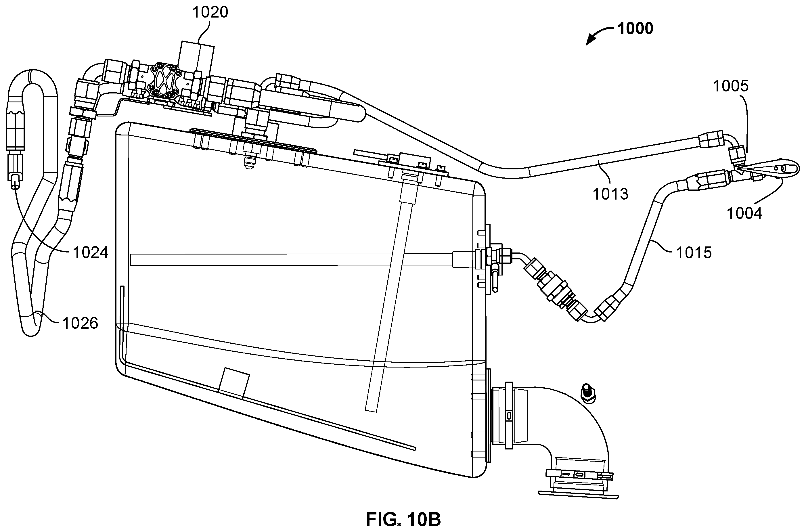Patent US12365476 Figure 17 – Fuel distribution for vertical take-off dual-engine aircraft