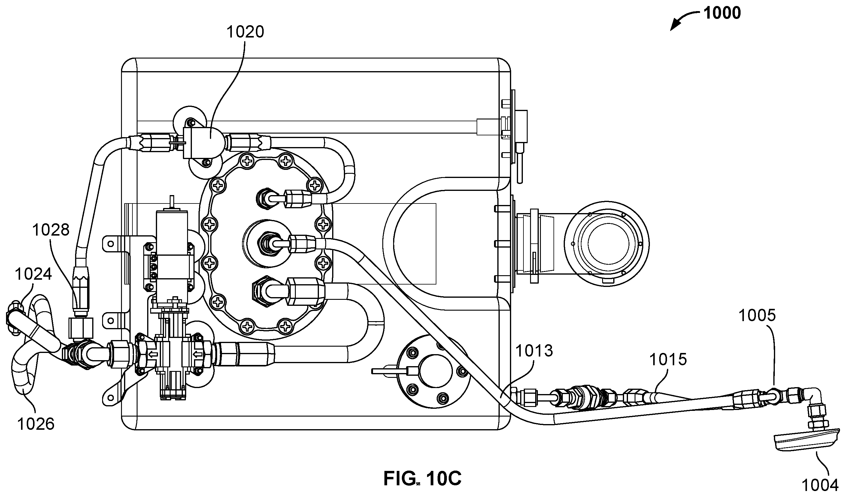 Patent US12365476 Figure 18 – Fuel distribution for vertical take-off dual-engine aircraft