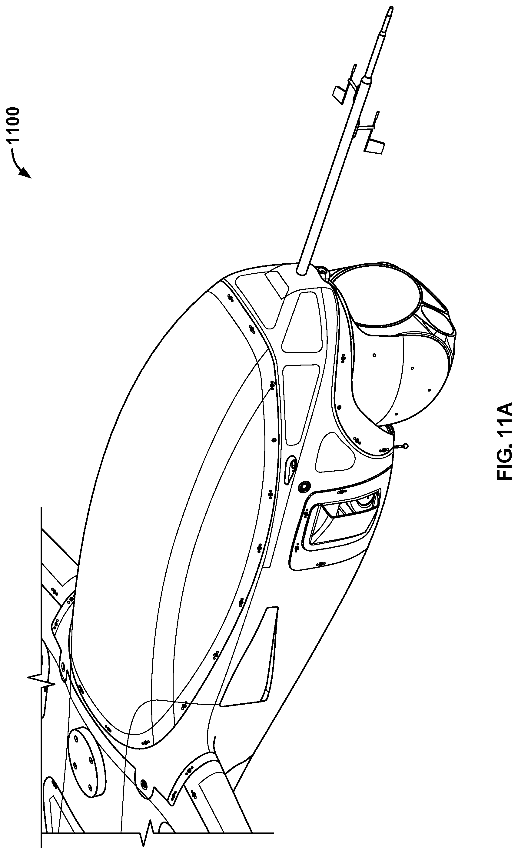 Patent US12365476 Figure 19 – Fuel distribution for vertical take-off dual-engine aircraft