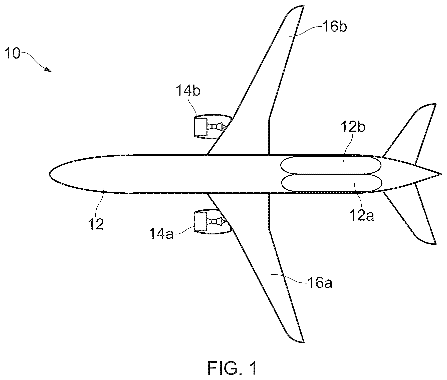 Patent US12365477 Figure 1 – Hydrogen fuelled aircraft propulsion system