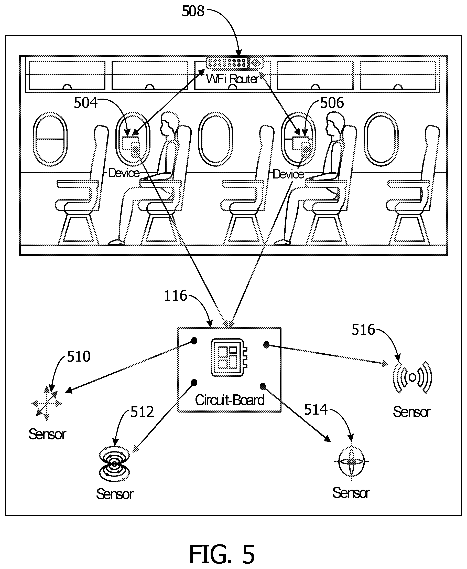 Patent US12365480 Figure 4 – Quantitative measurement of air turbulence
