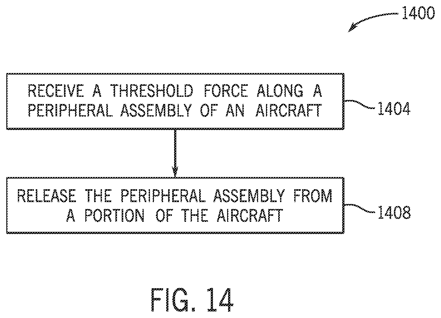 Patent US12365482 Figure 13 – Structures to limit collision damage for aircraft