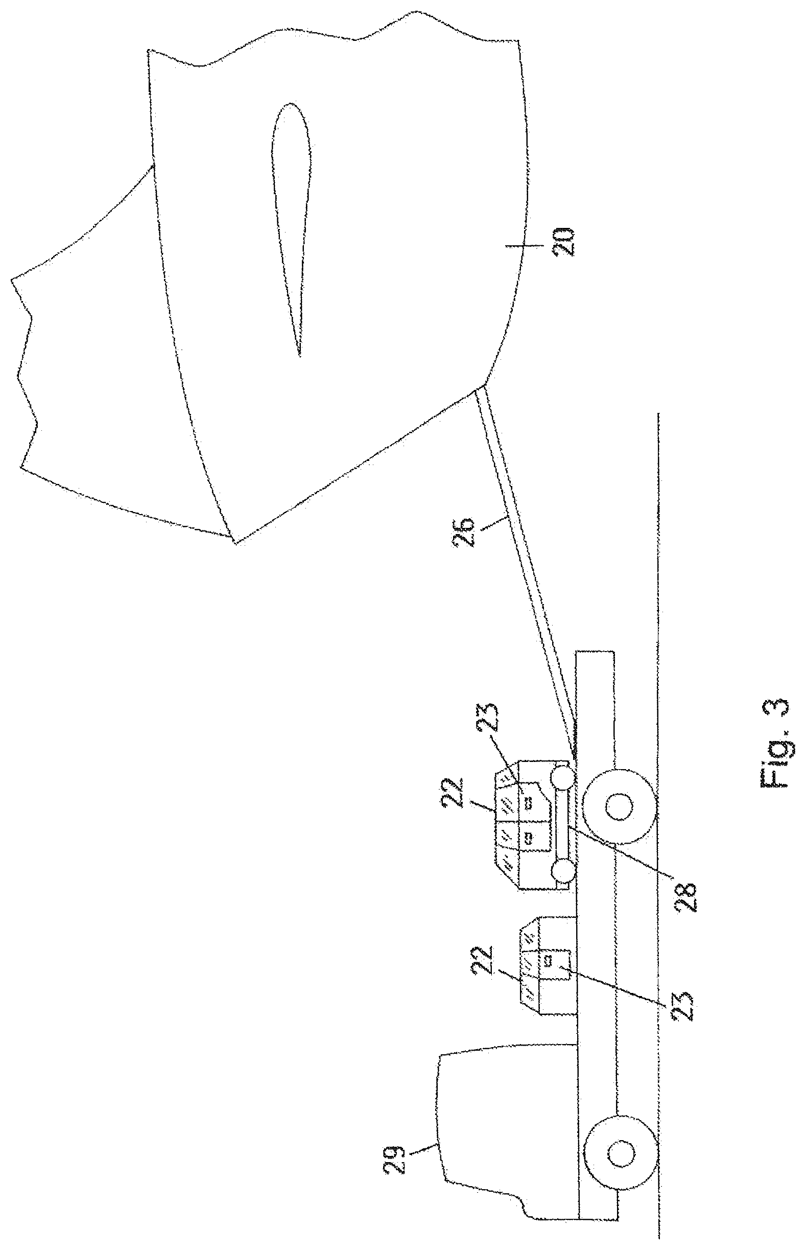 Patent US12365484 Figure 12 – Airplane passenger transport system