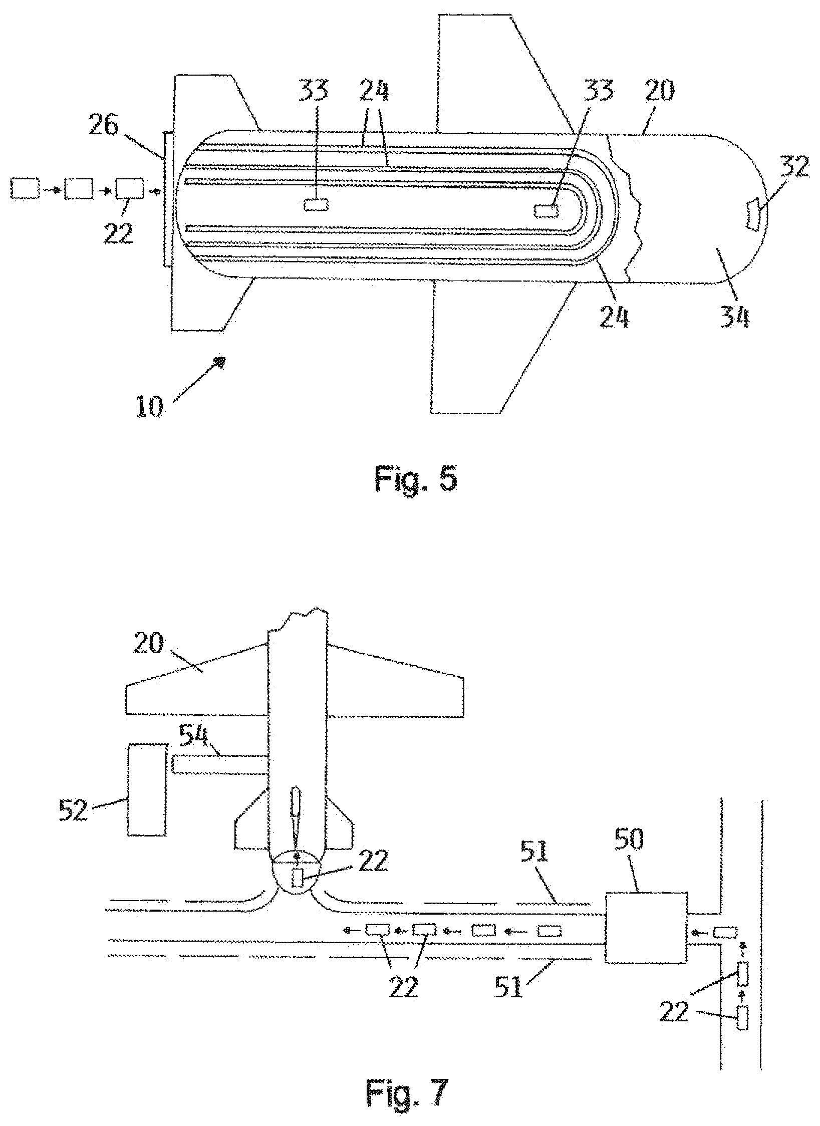 Patent US12365484 Figure 13 – Airplane passenger transport system