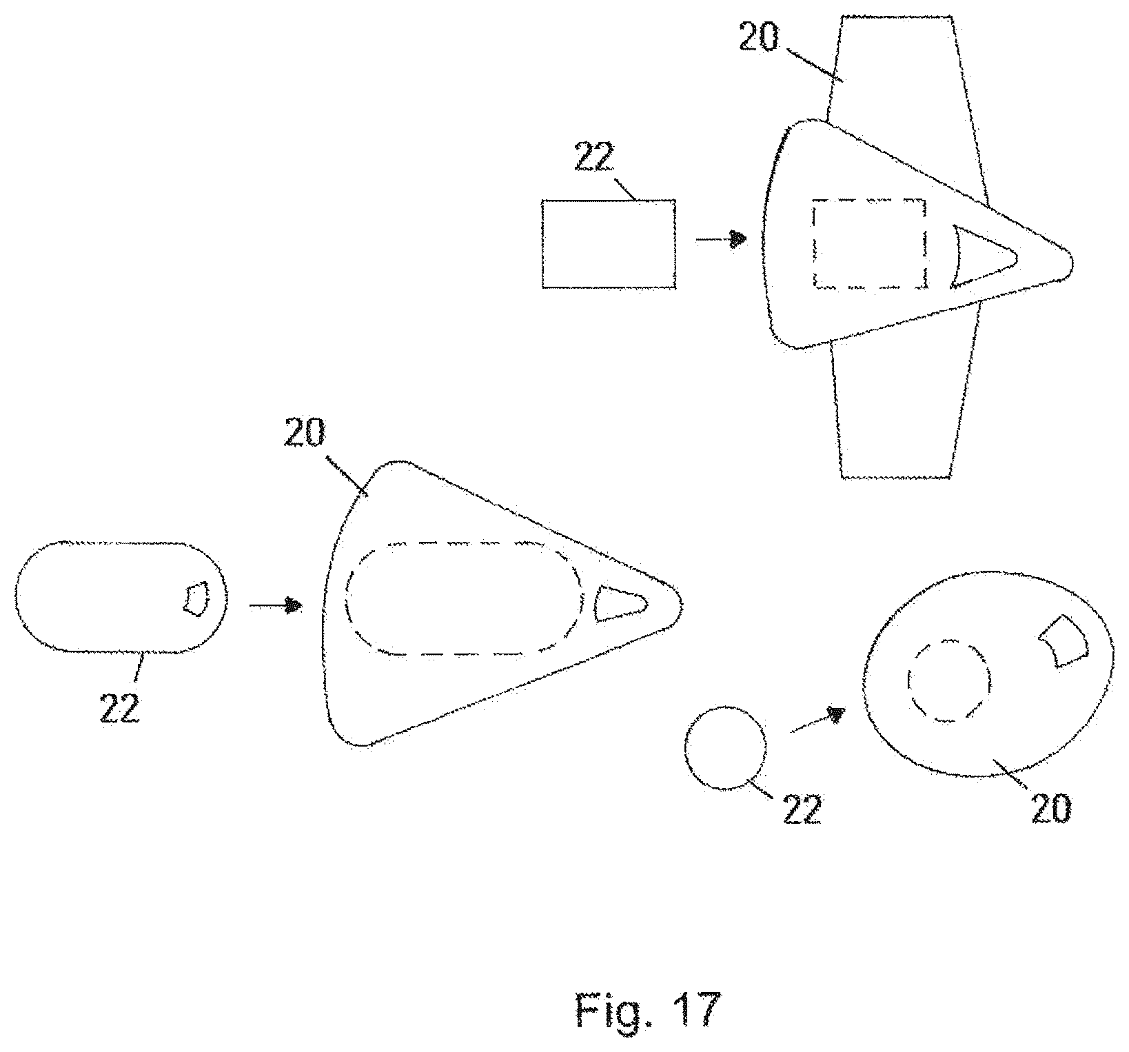 Patent US12365484 Figure 20 – Airplane passenger transport system