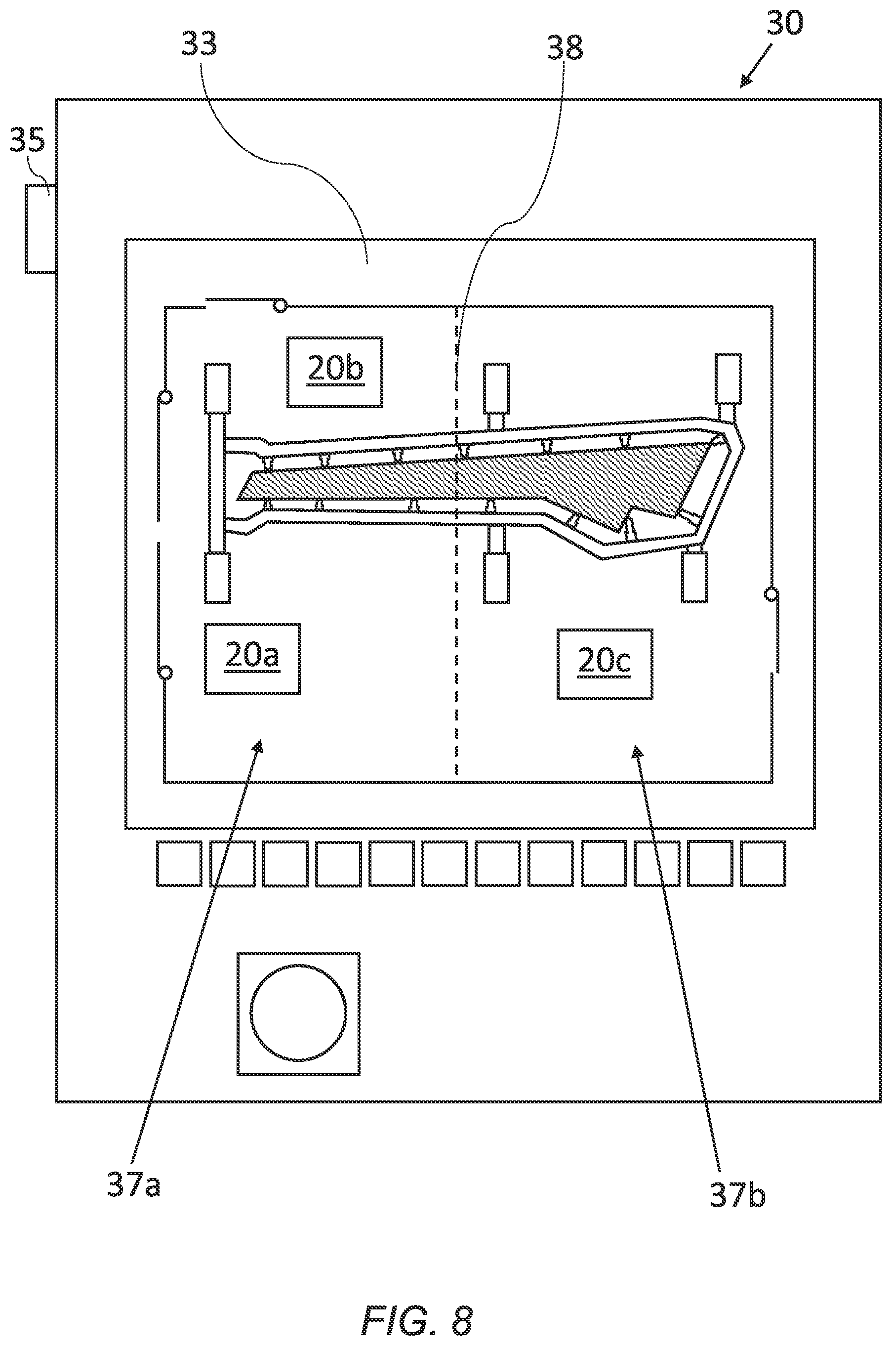 Patent US12365486 Figure 8 – Emulator