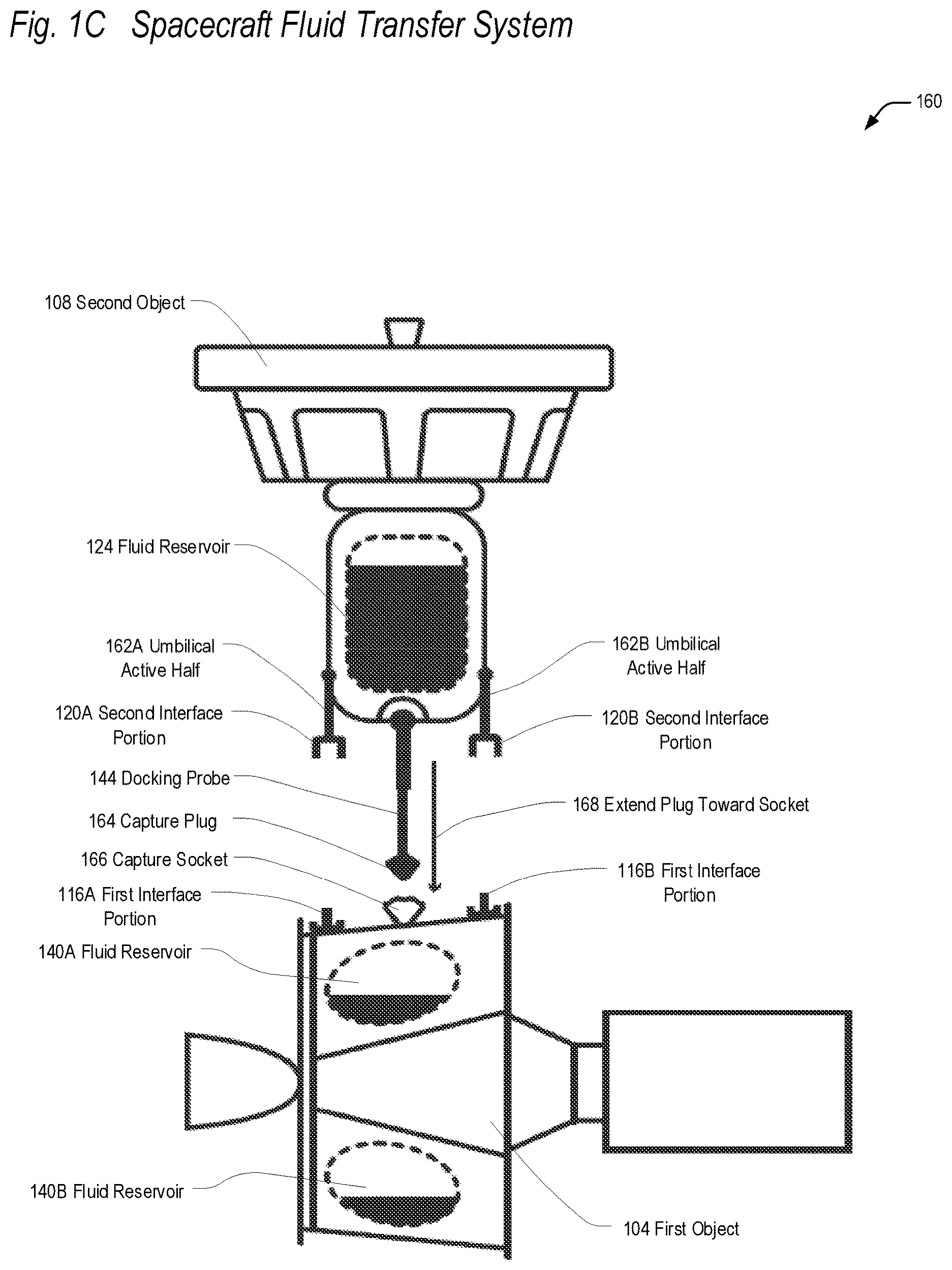 Patent US12365489 Figure 3 – Fluid transfer interface