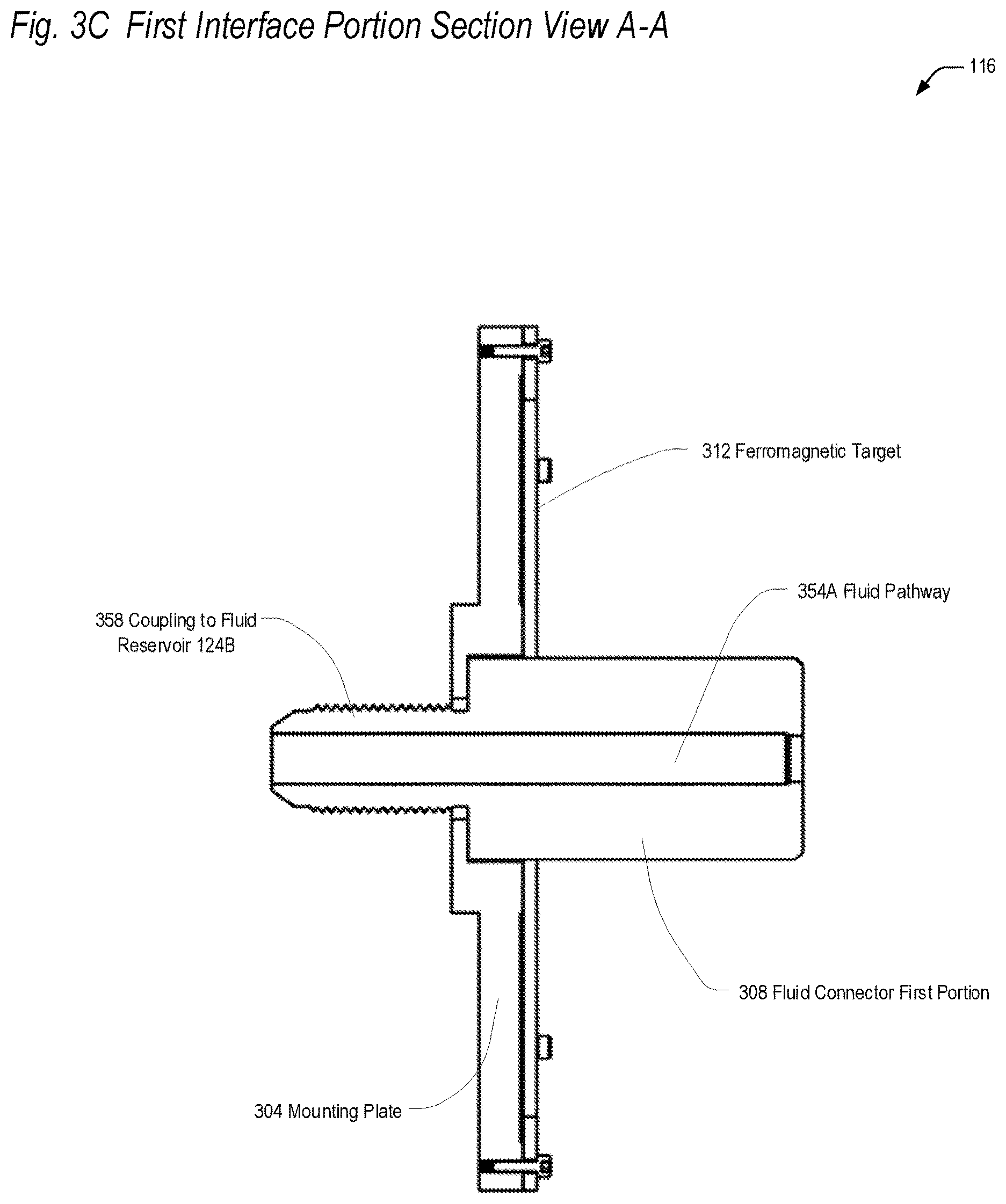 Patent US12365489 Figure 9 – Fluid transfer interface