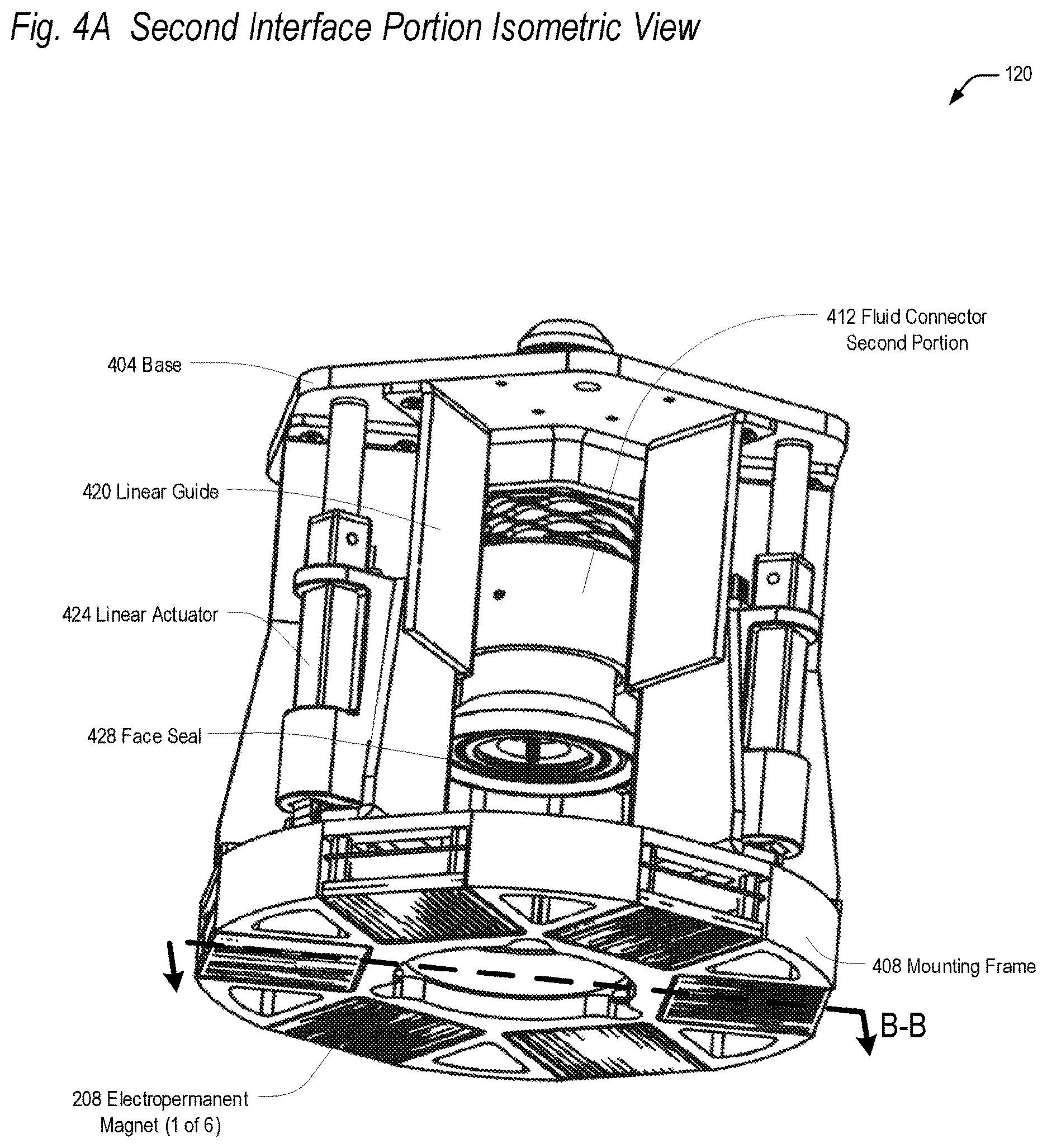 Patent US12365489 Figure 10 – Fluid transfer interface