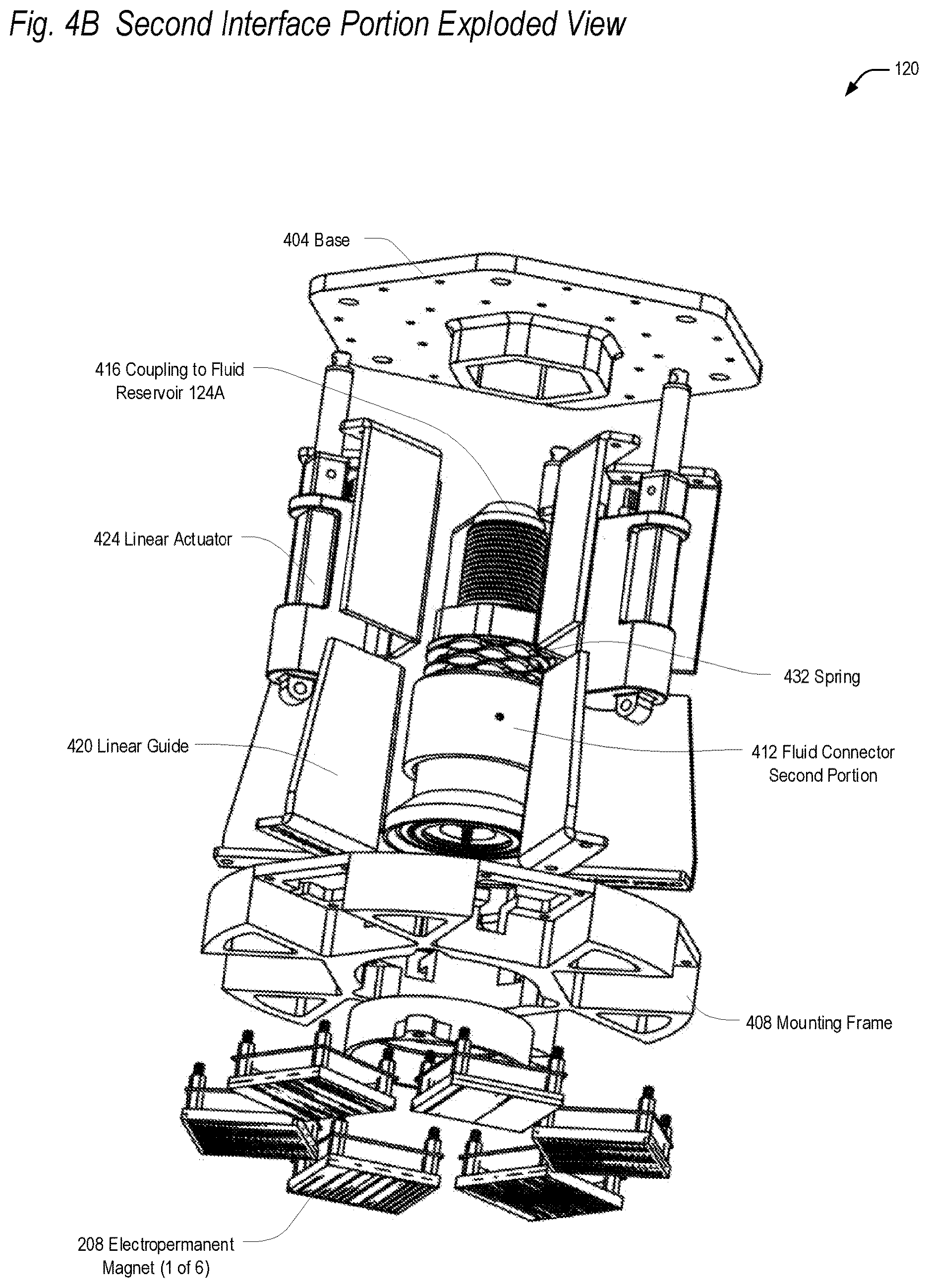 Patent US12365489 Figure 11 – Fluid transfer interface