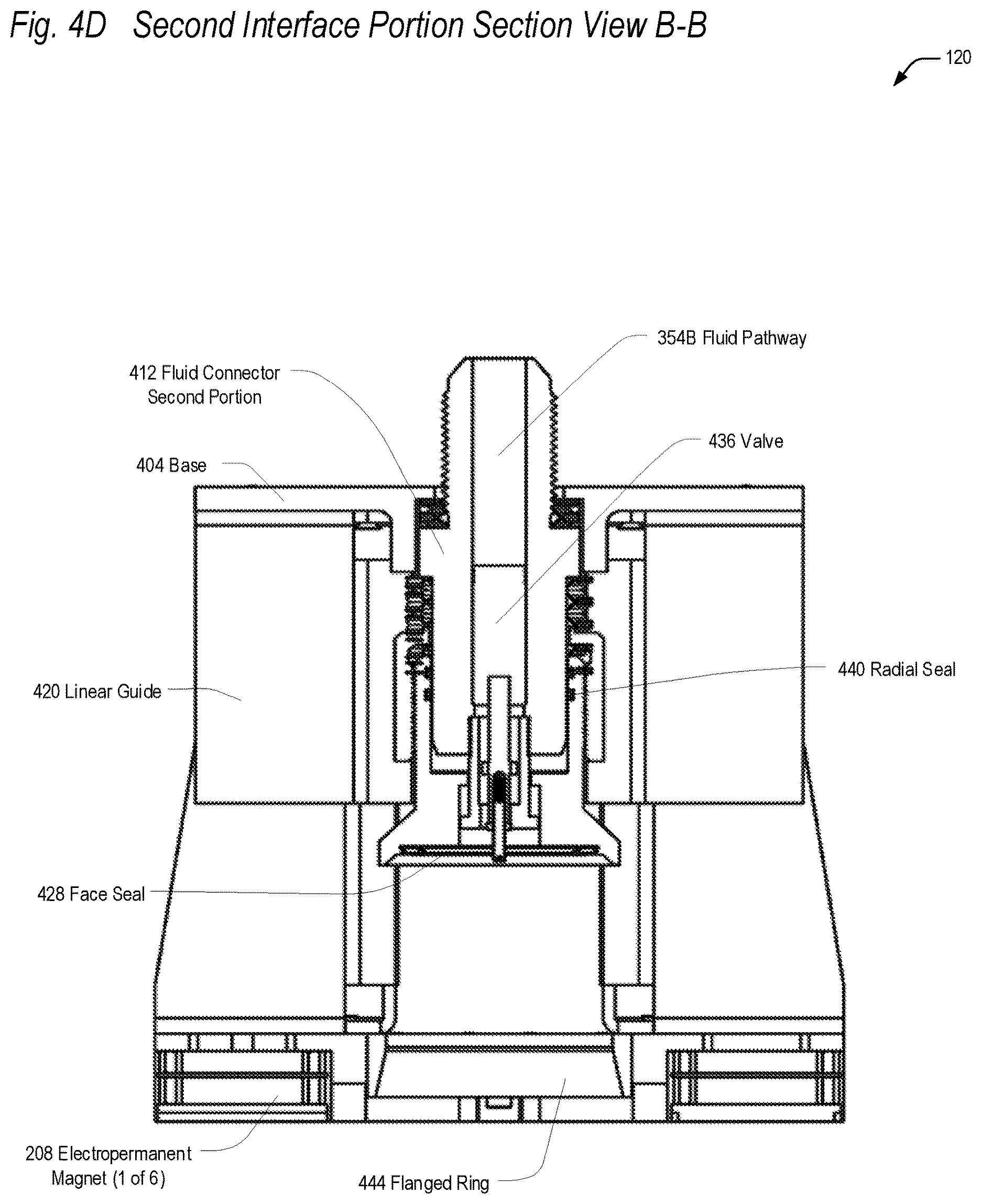 Patent US12365489 Figure 13 – Fluid transfer interface